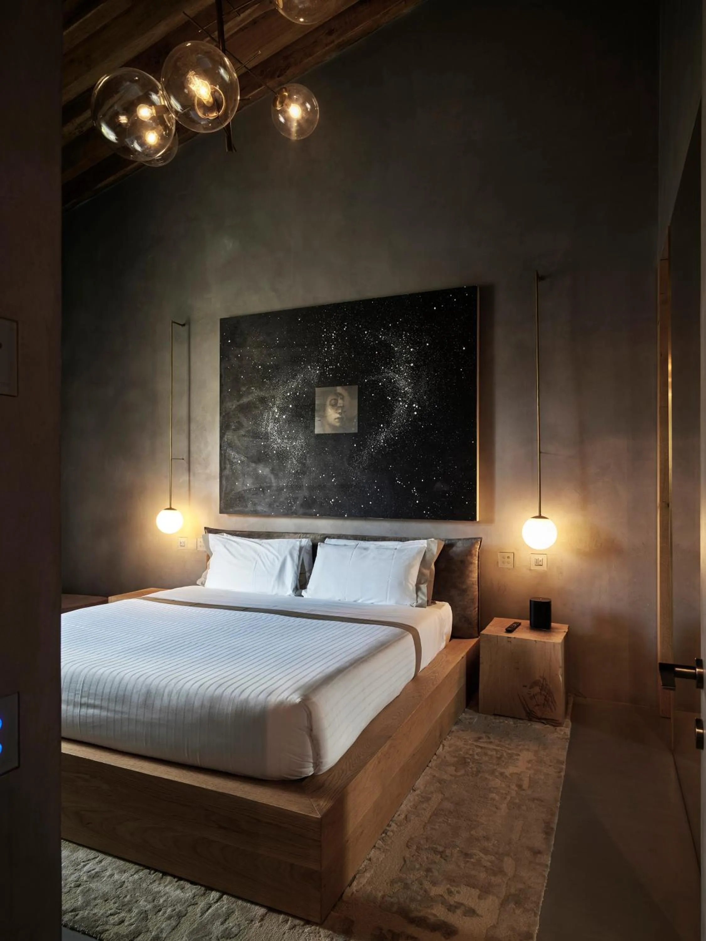 Bed in Fornace Suite