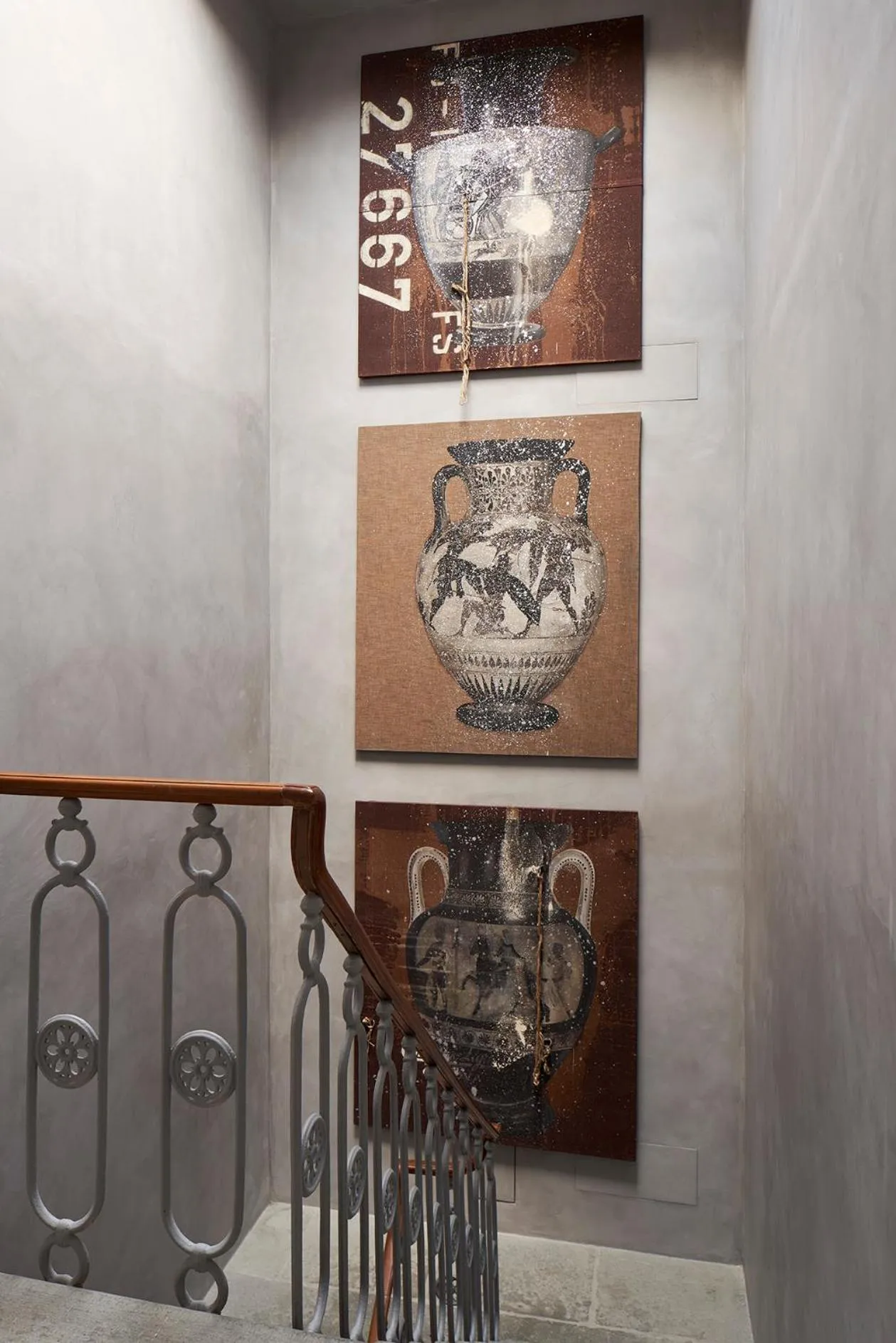 Floor plan in Fornace Suite