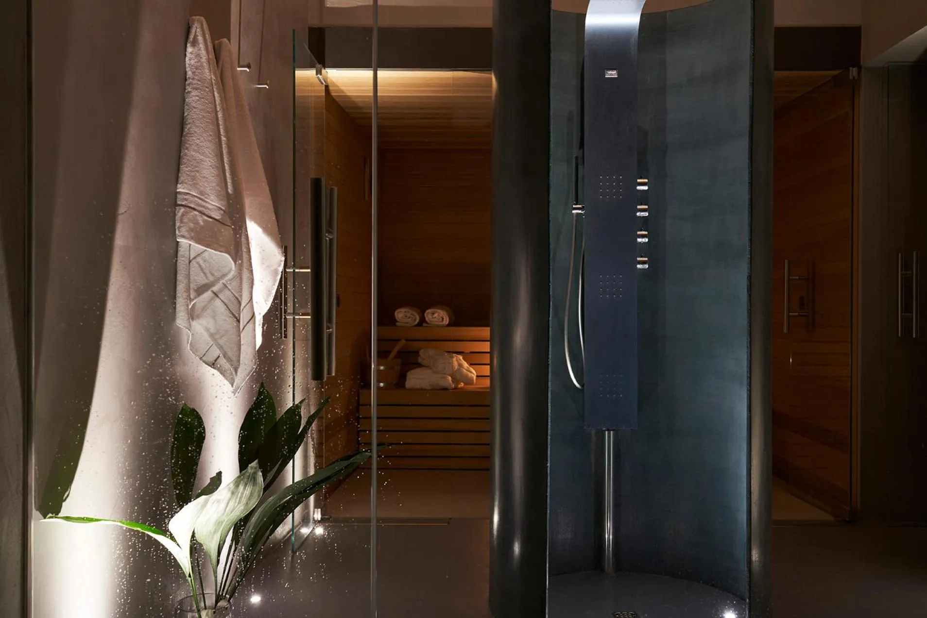 Sauna in Fornace Suite