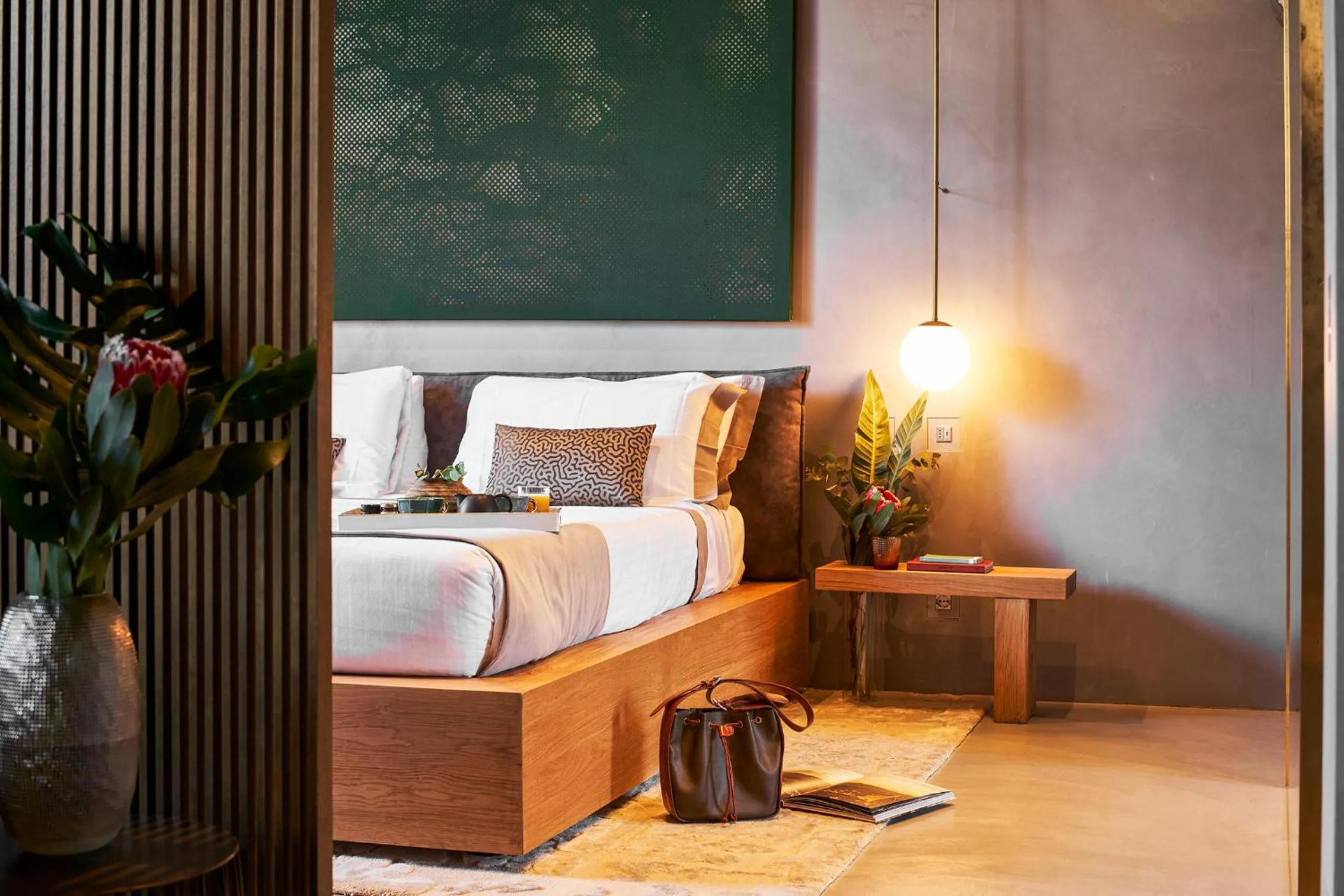 Bed in Fornace Suite