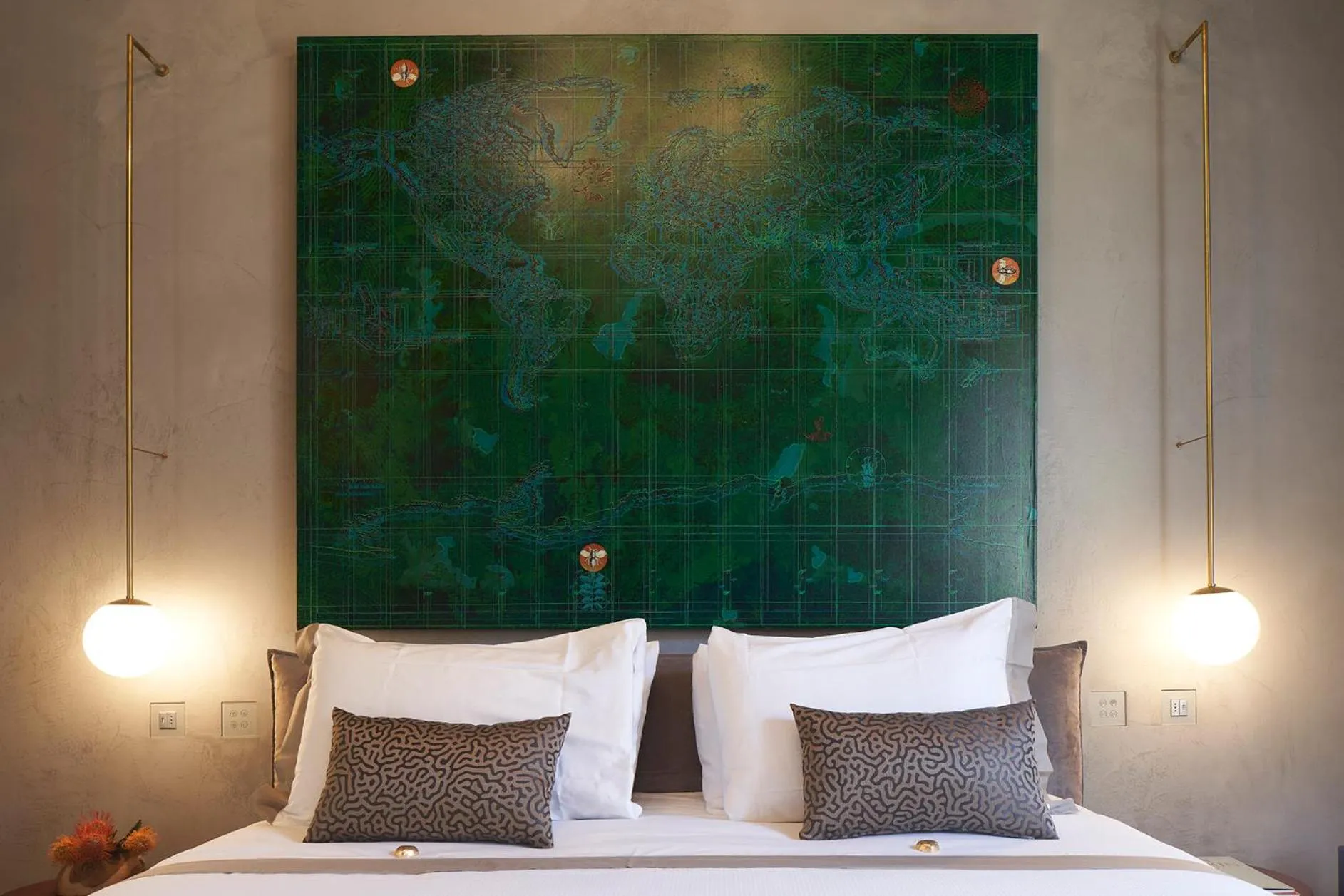 Bed in Fornace Suite