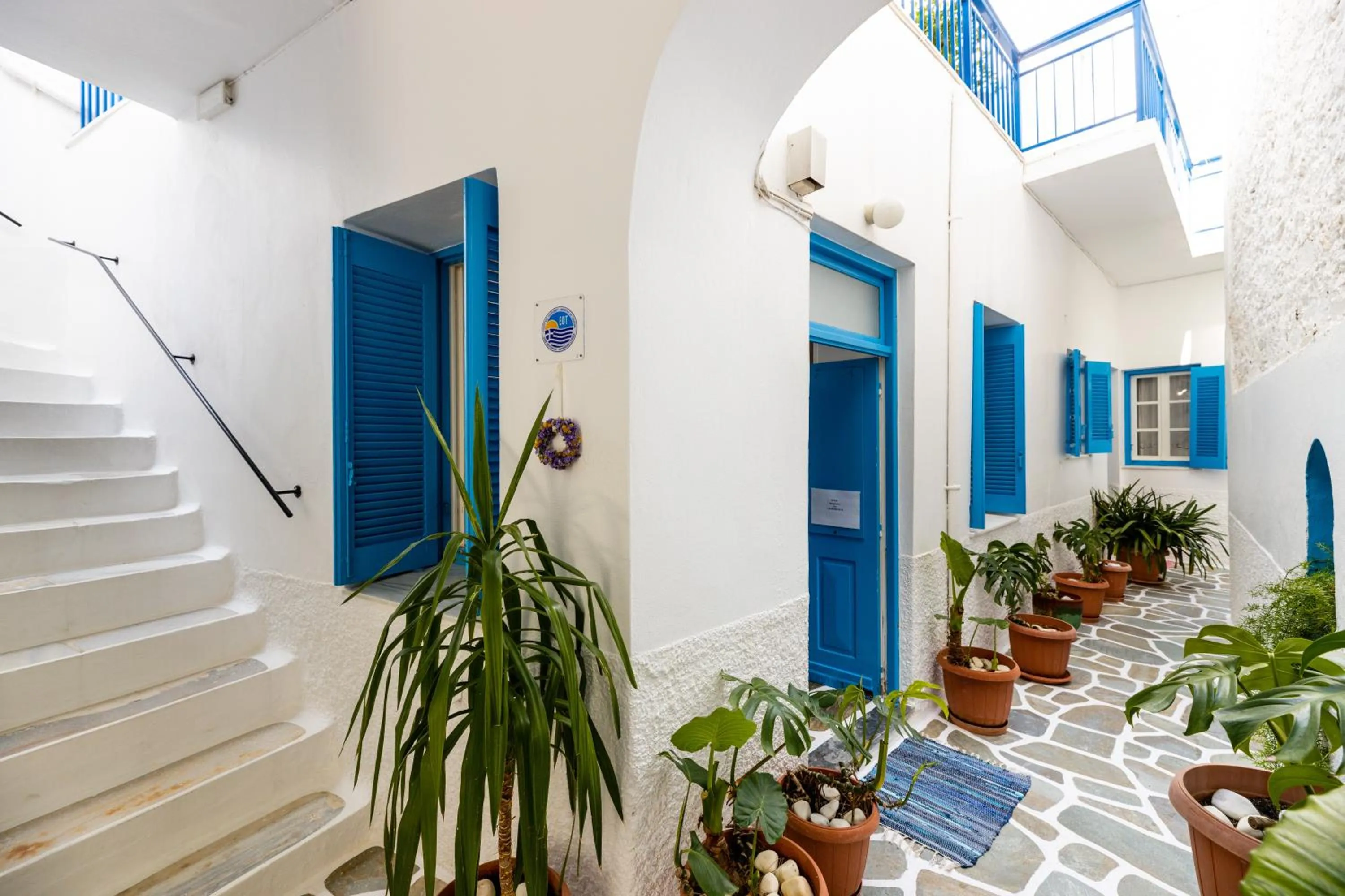 Facade/entrance in Hotel Dina