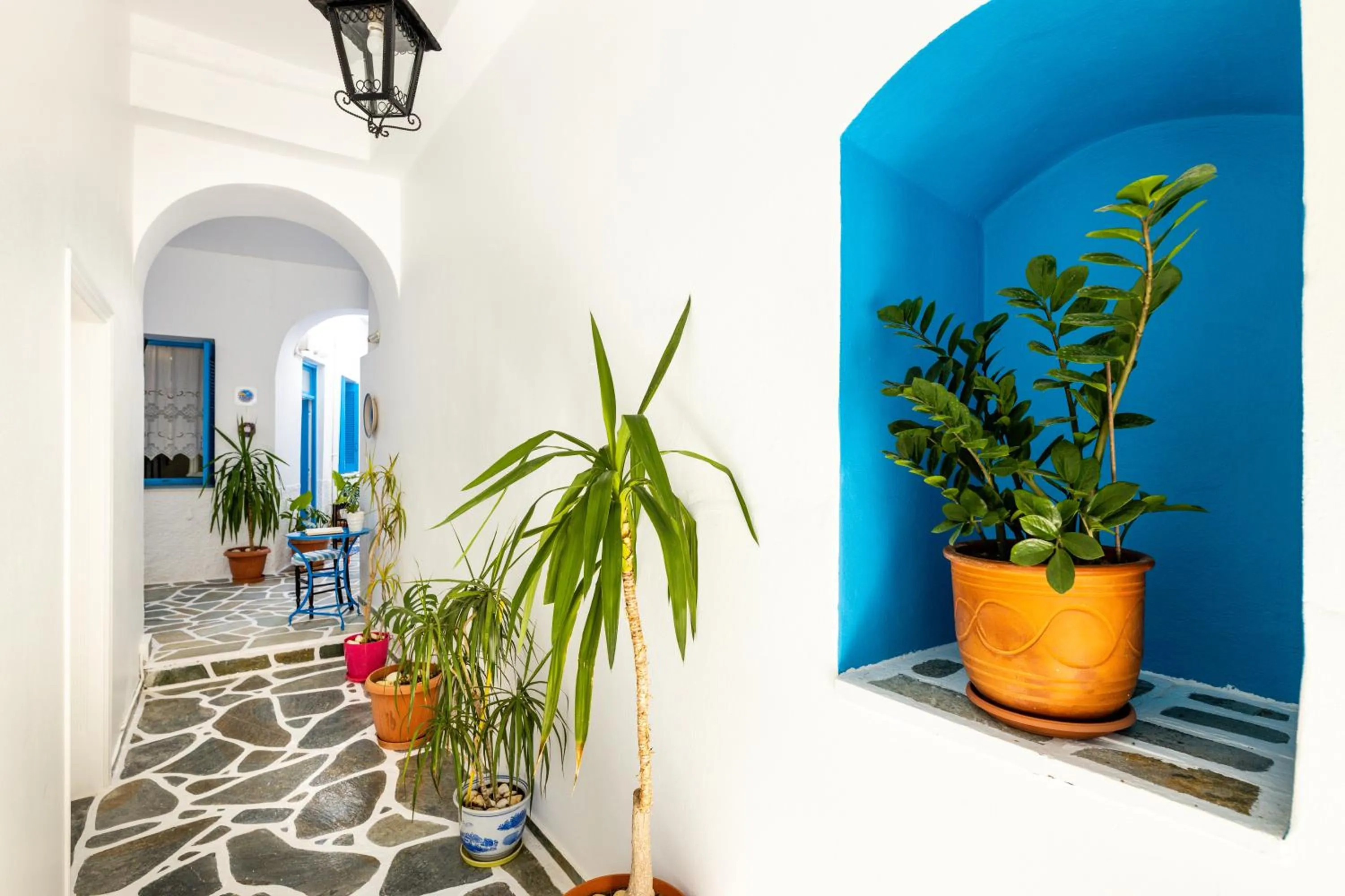 Facade/entrance in Hotel Dina