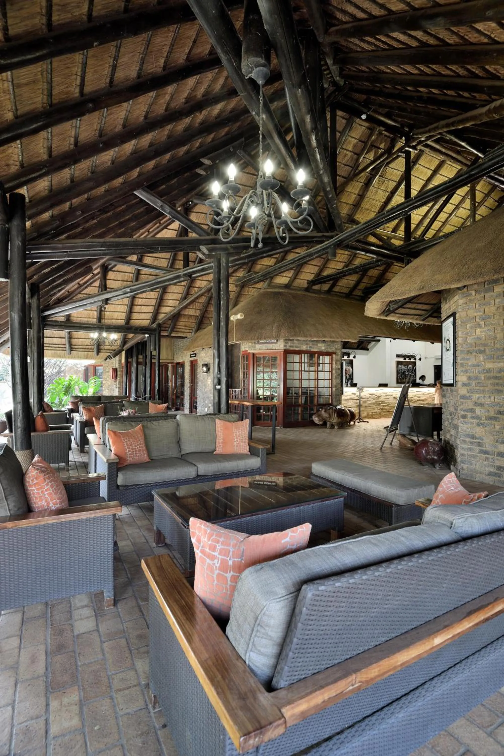 Lobby or reception in Bakubung Bush Lodge