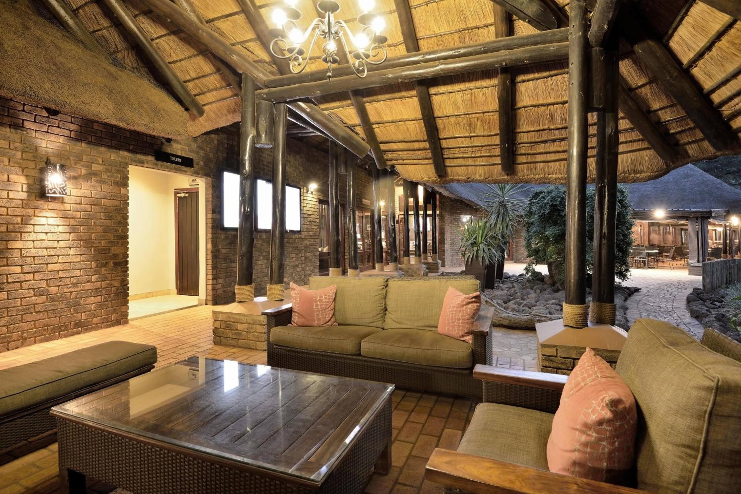 Lobby or reception in Bakubung Bush Lodge