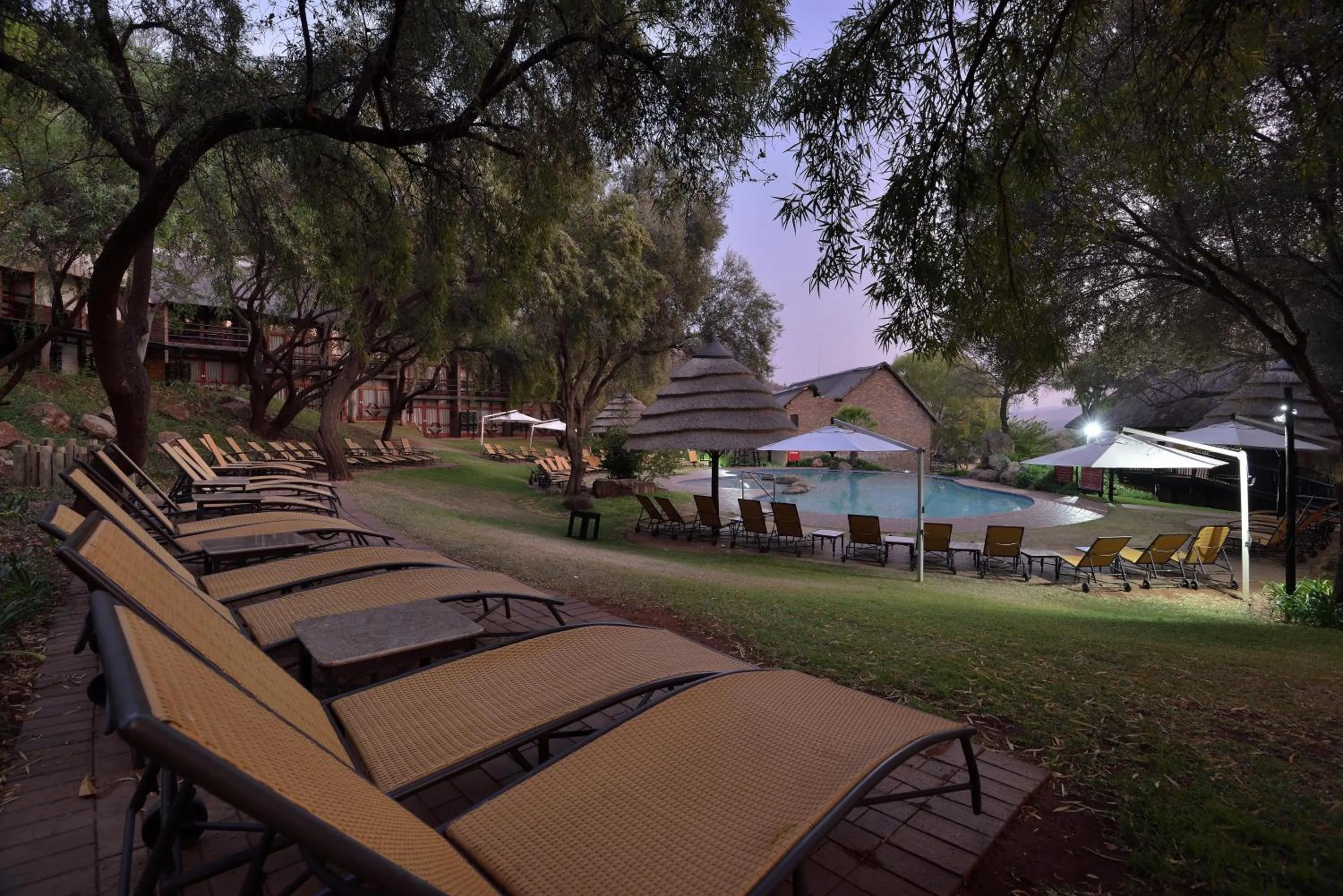Swimming pool in Bakubung Bush Lodge