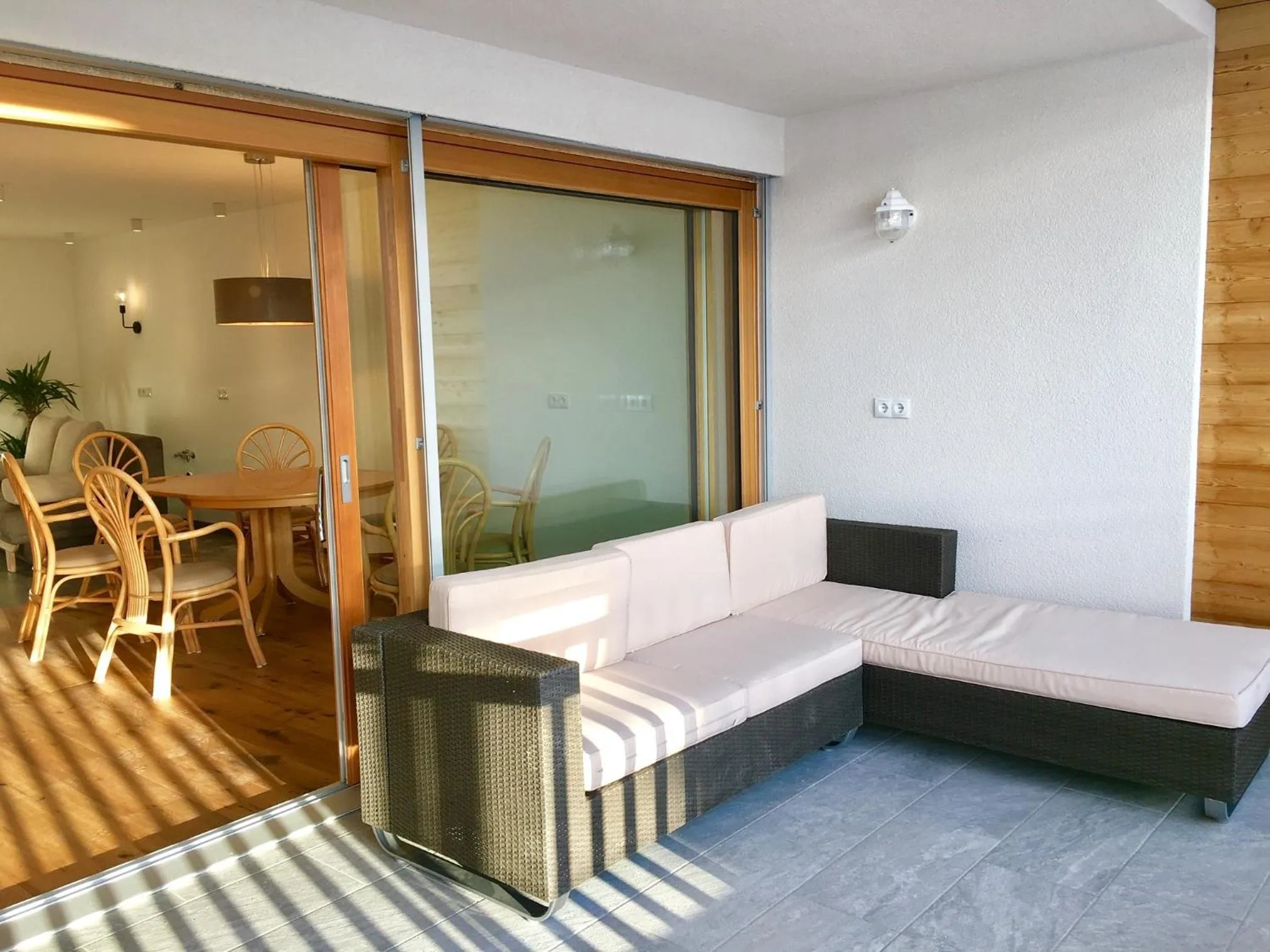 Seating area, Bed in Hotel Kristall