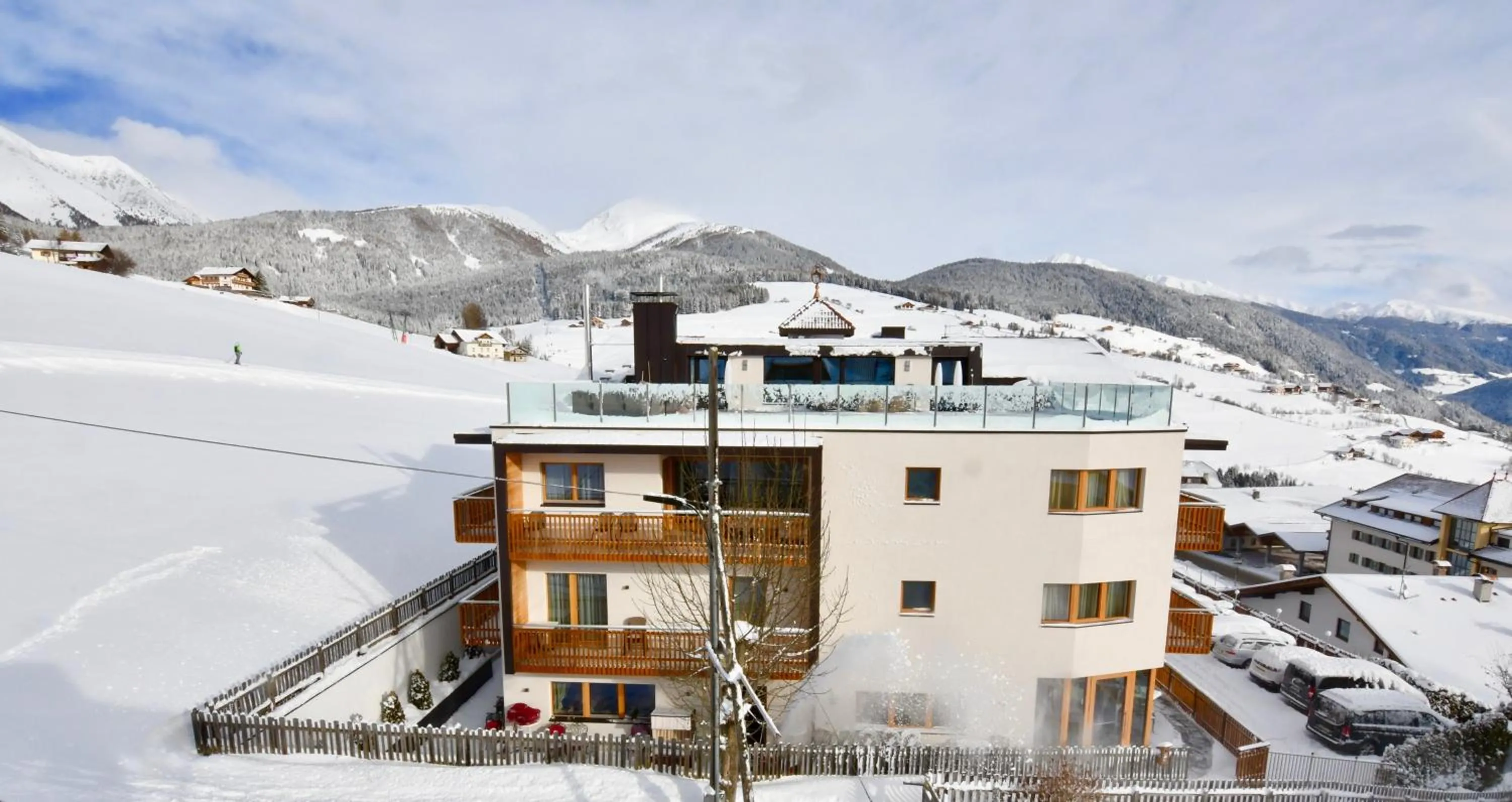 Property building in Hotel Kristall