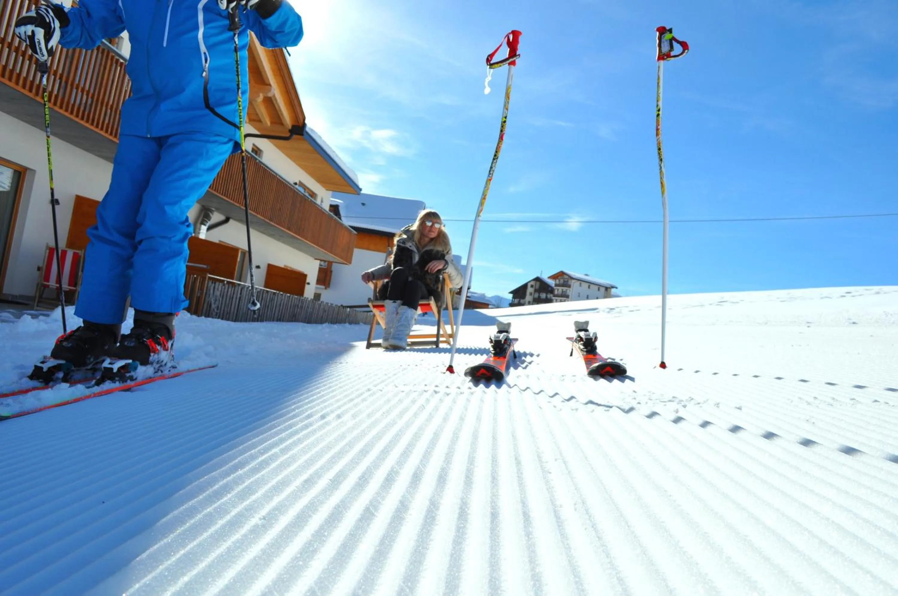 Balcony/Terrace in Hotel Kristall
