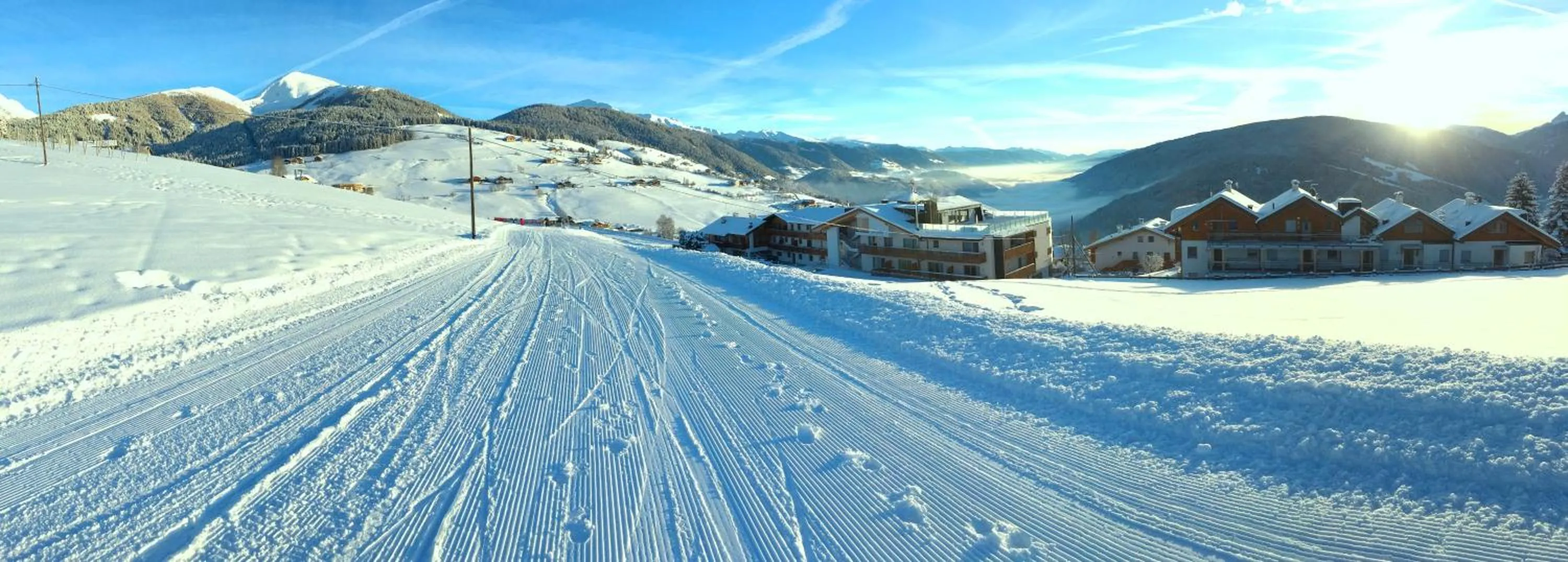 Mountain view in Hotel Kristall