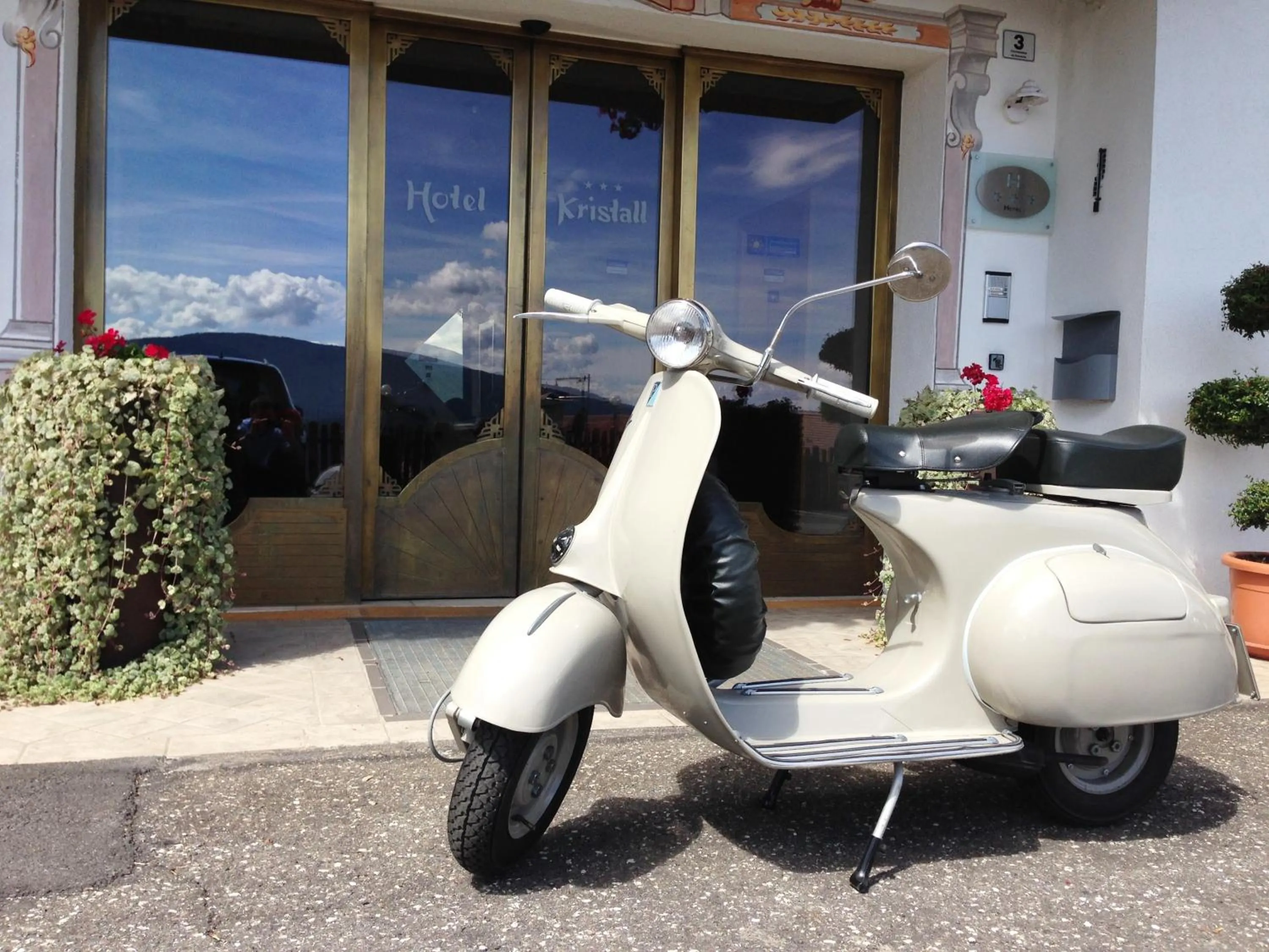 Patio in Hotel Kristall