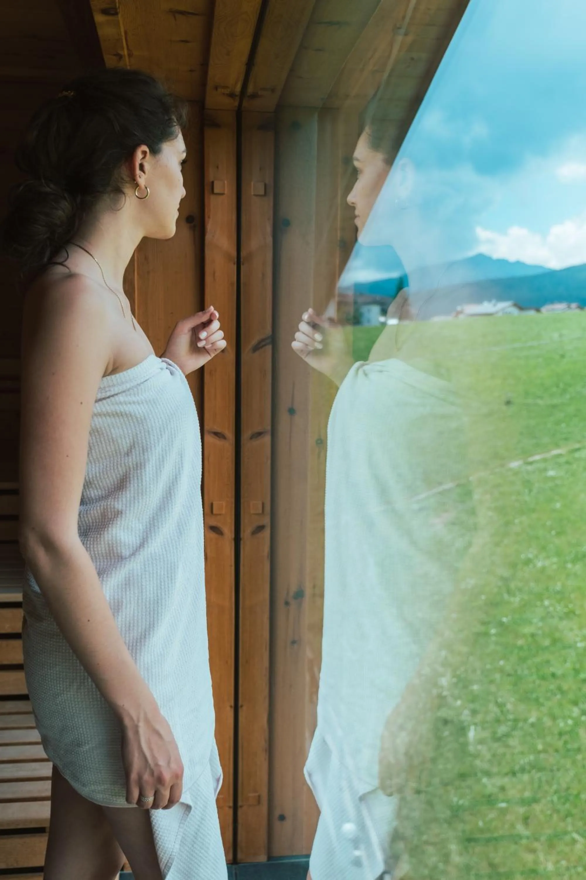 Swimming pool in Hotel Kristall