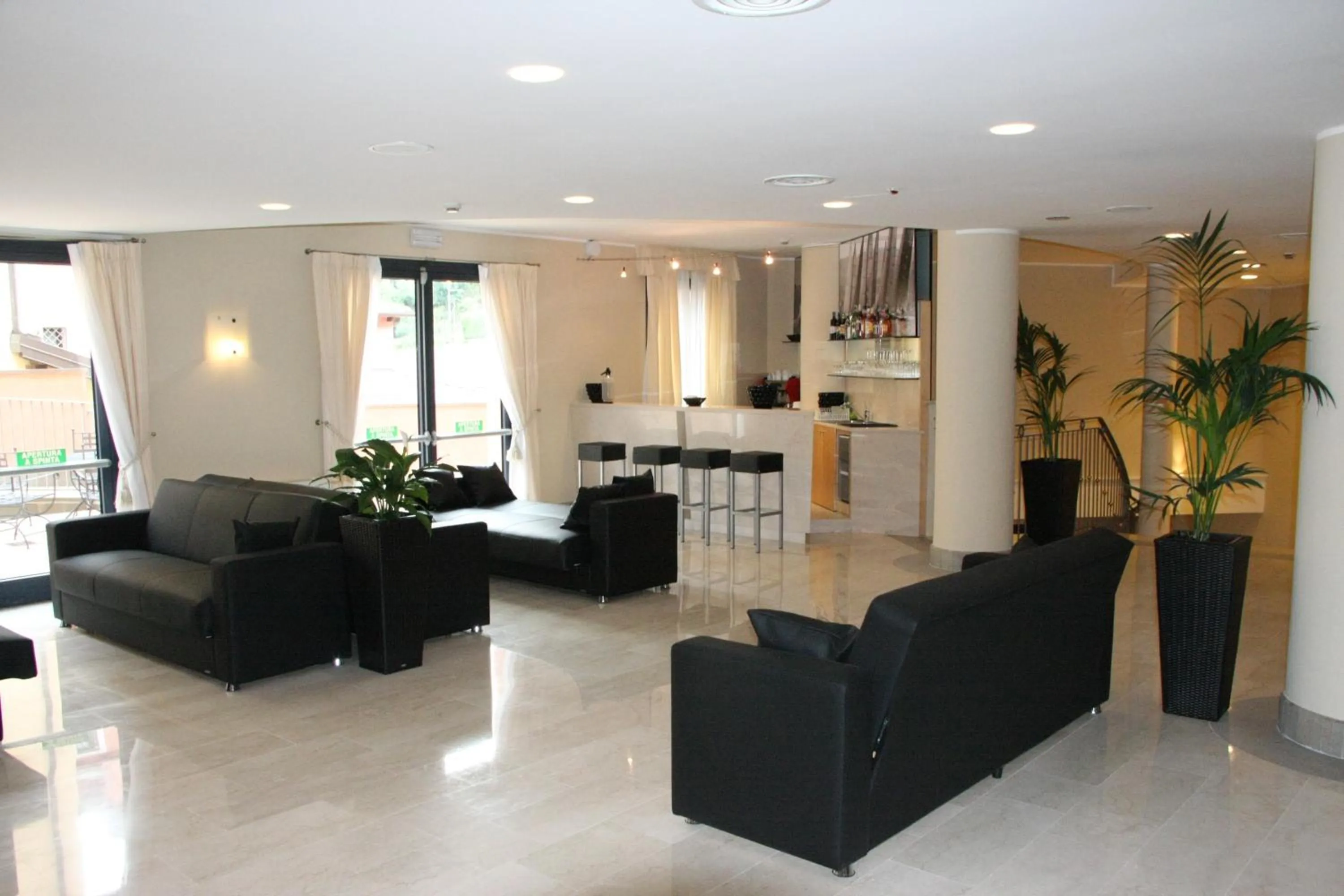 Lobby or reception in Hotel San Rocco