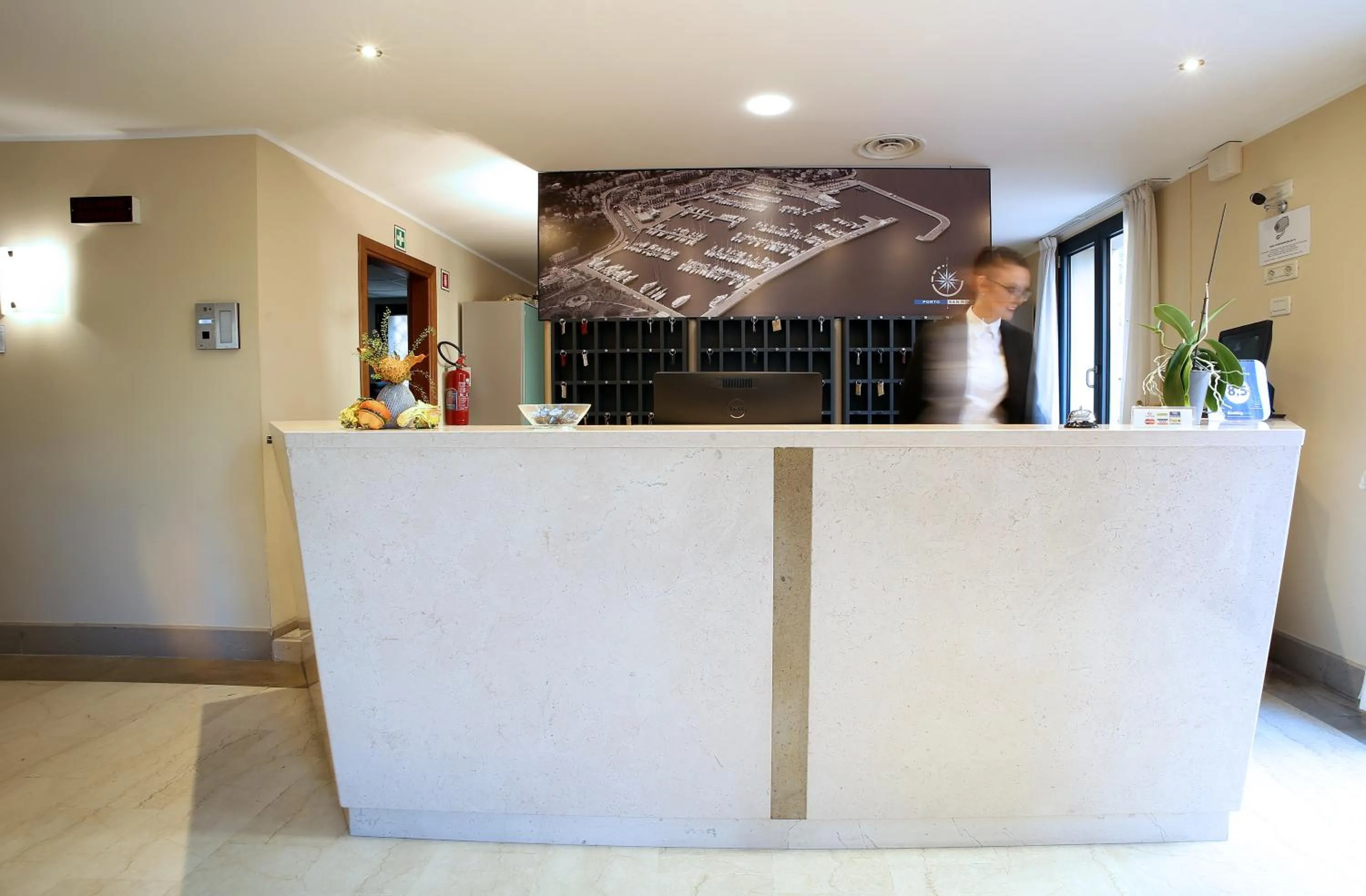 Lobby or reception in Hotel San Rocco