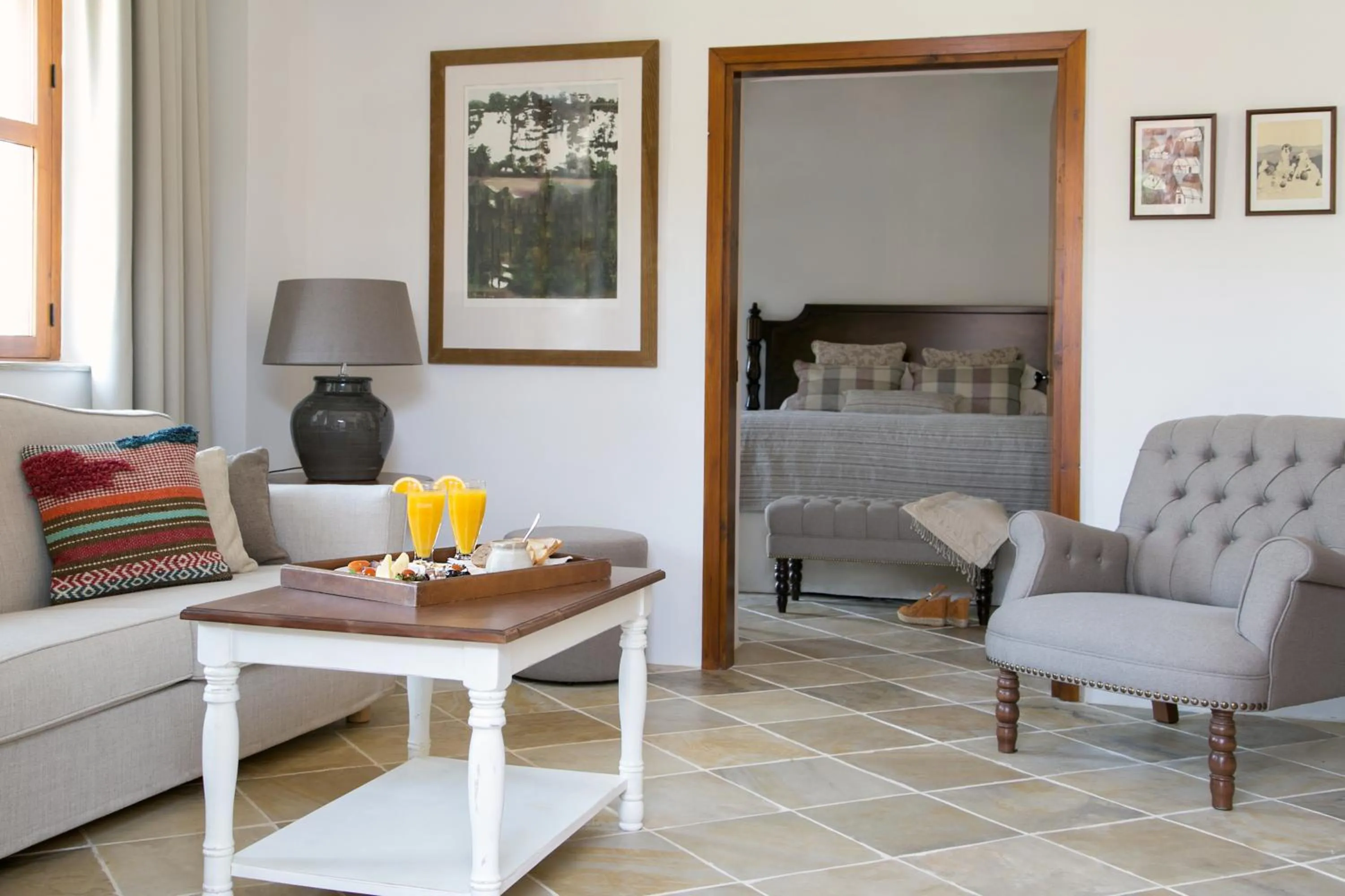 Living room in Casale Panayiotis