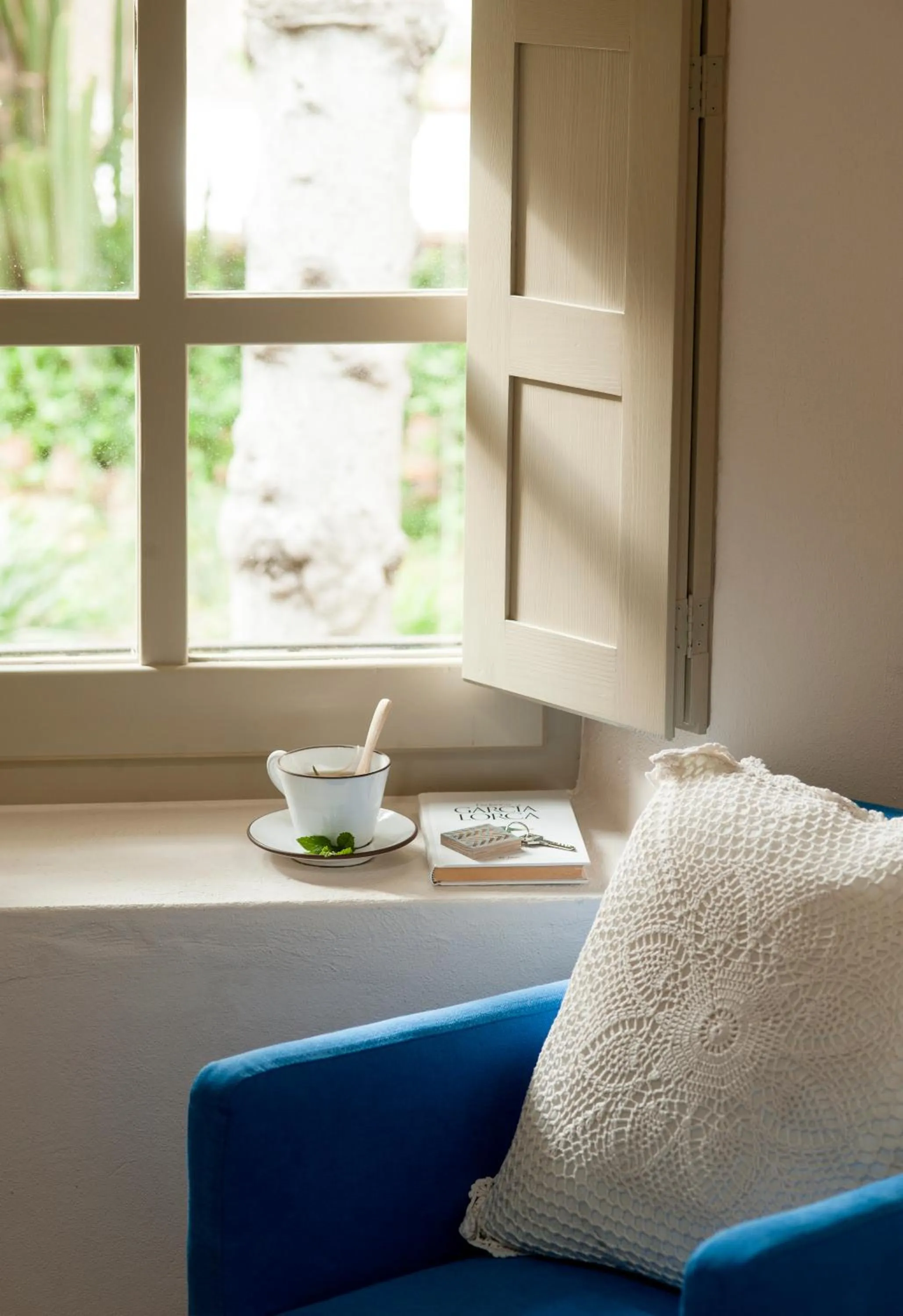 Decorative detail in Arkhé Hotel Boutique Pals