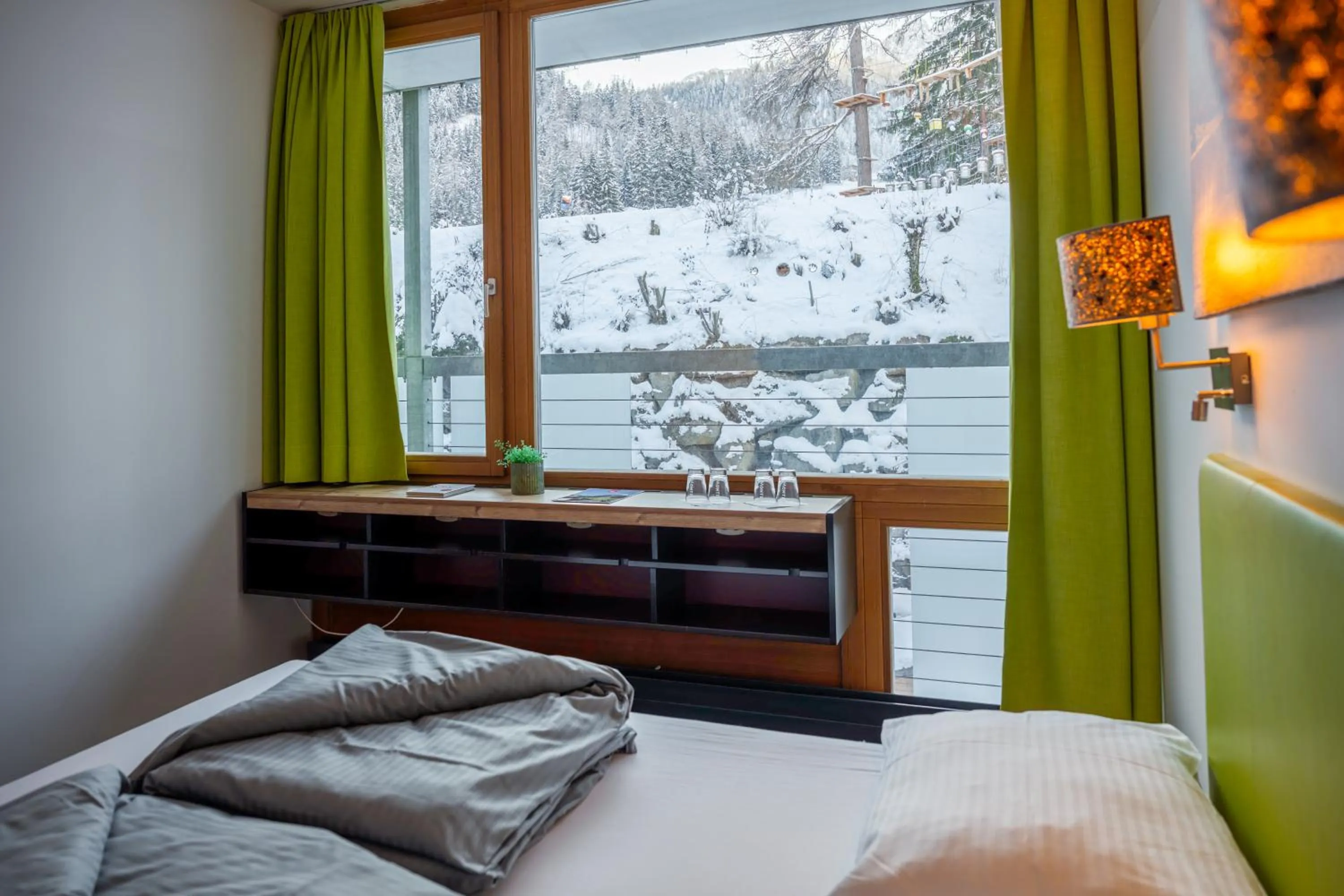 Bed in DORMERO BeHo Zugspitze