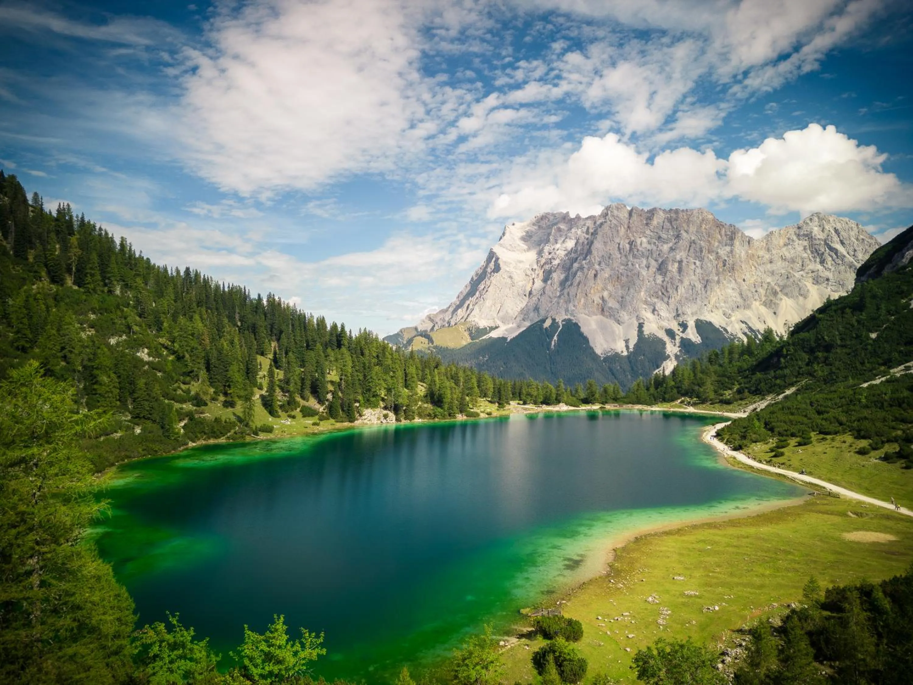Natural landscape in DORMERO BeHo Zugspitze