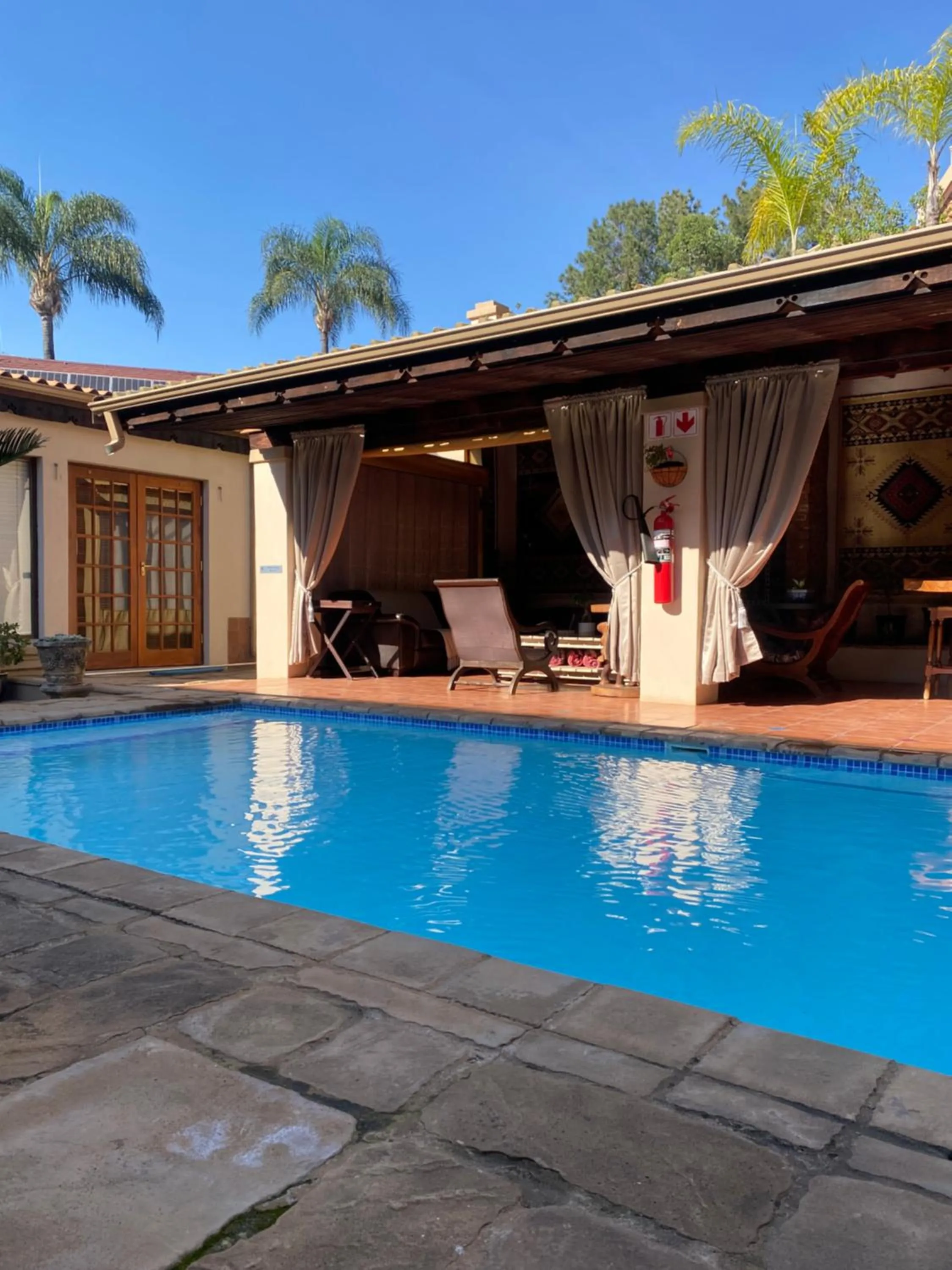 Swimming pool in Bohemian Guesthouse - Pretoria