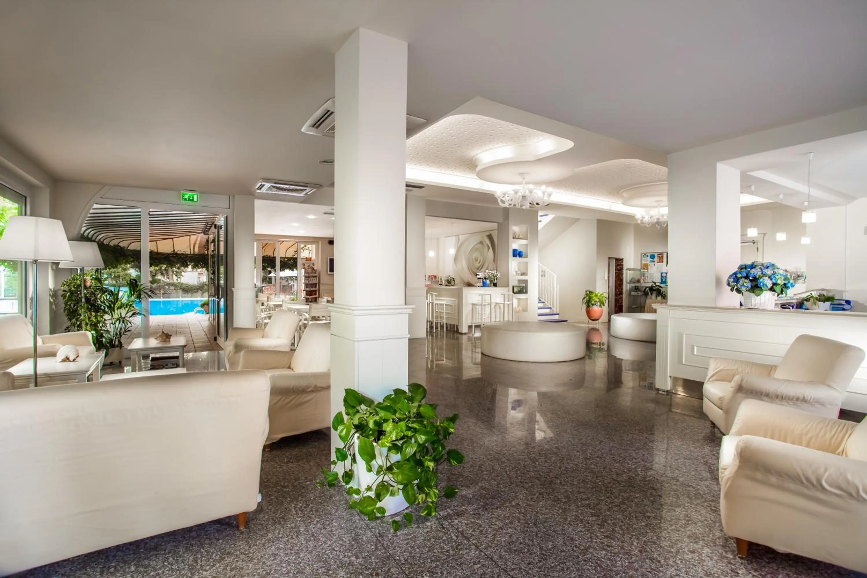 Lobby or reception in Hotel Sport & Residenza