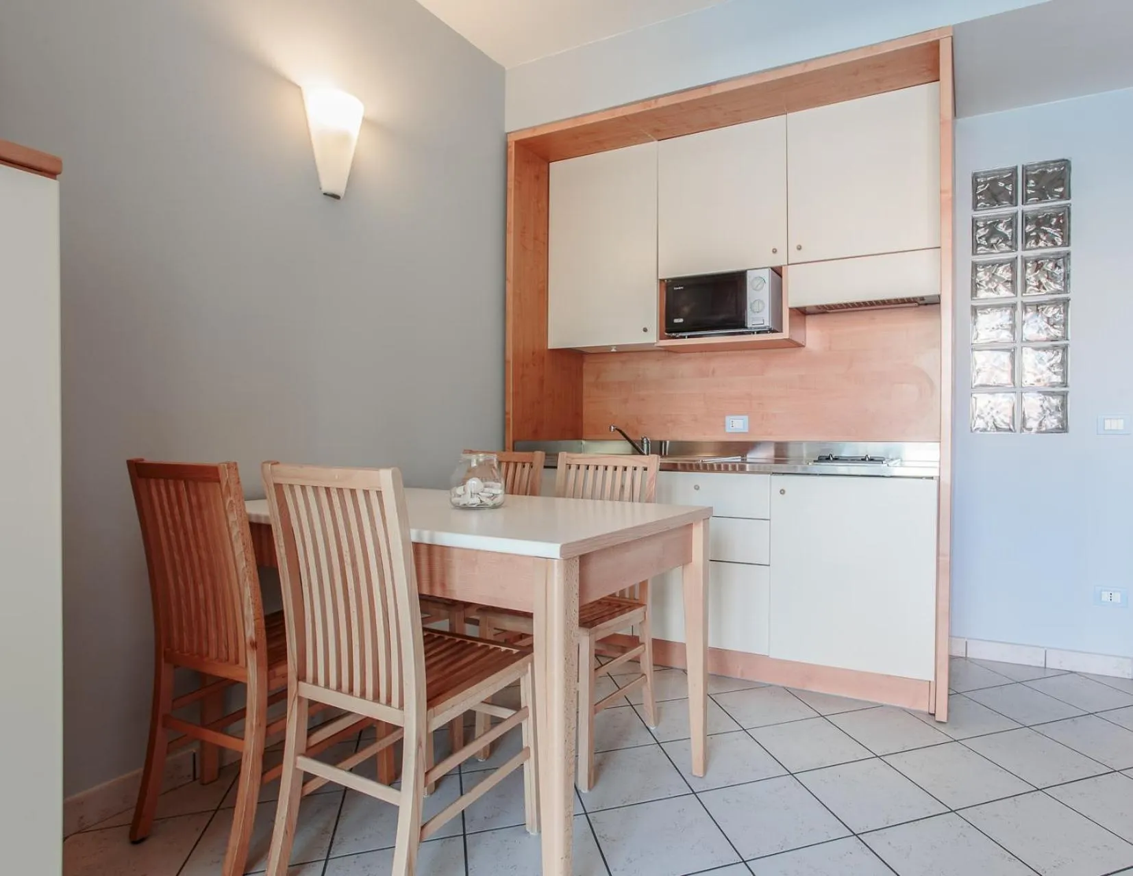 Kitchen or kitchenette in Hotel Sport & Residenza