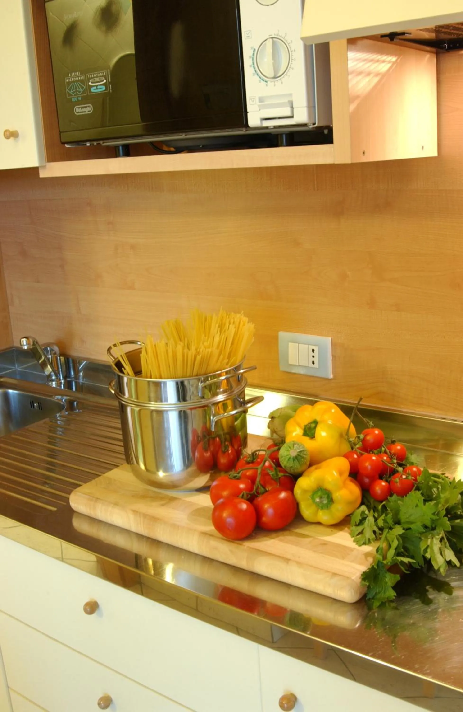 Kitchen or kitchenette in Hotel Sport & Residenza