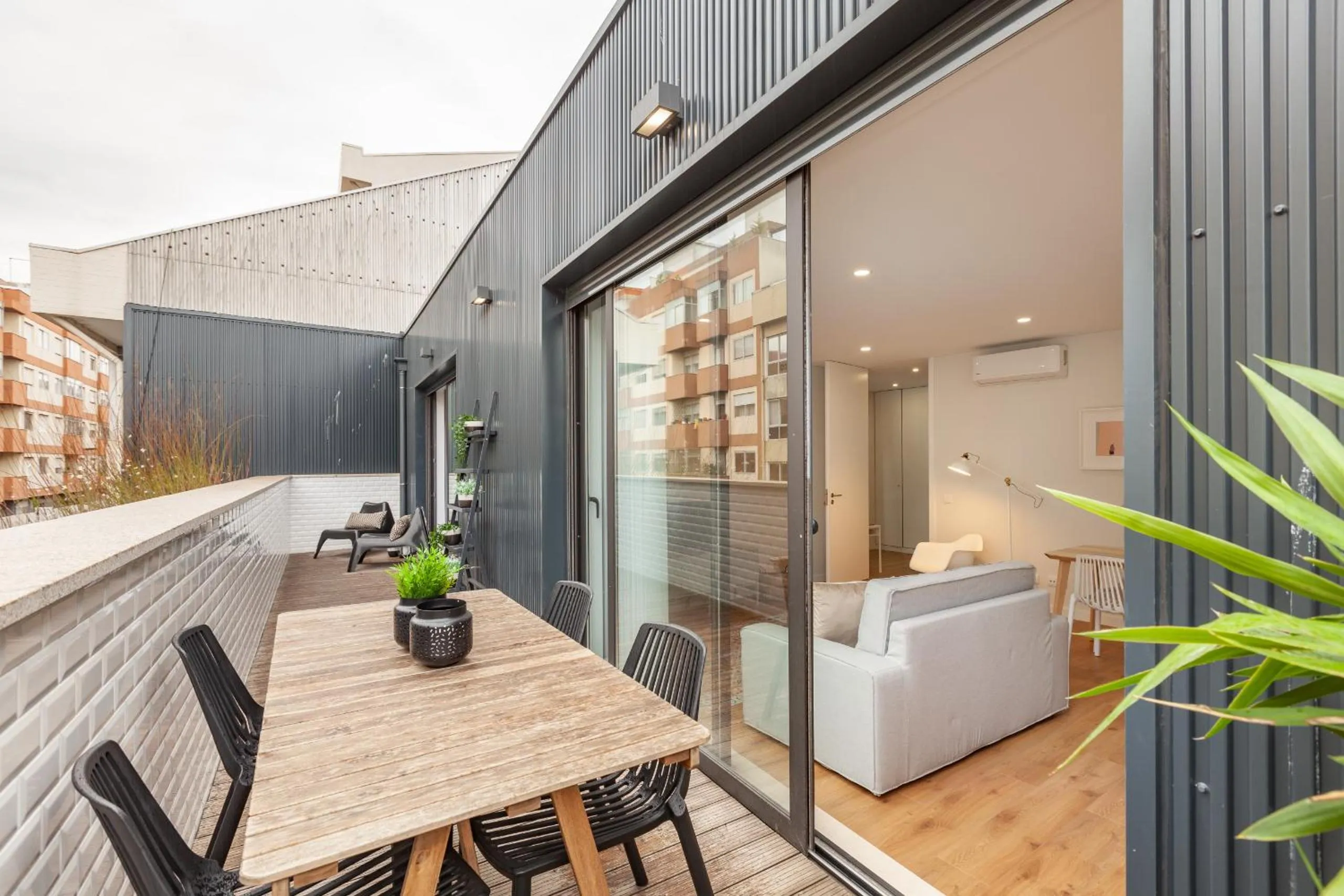 Balcony/Terrace in Oporto Palace Apartments