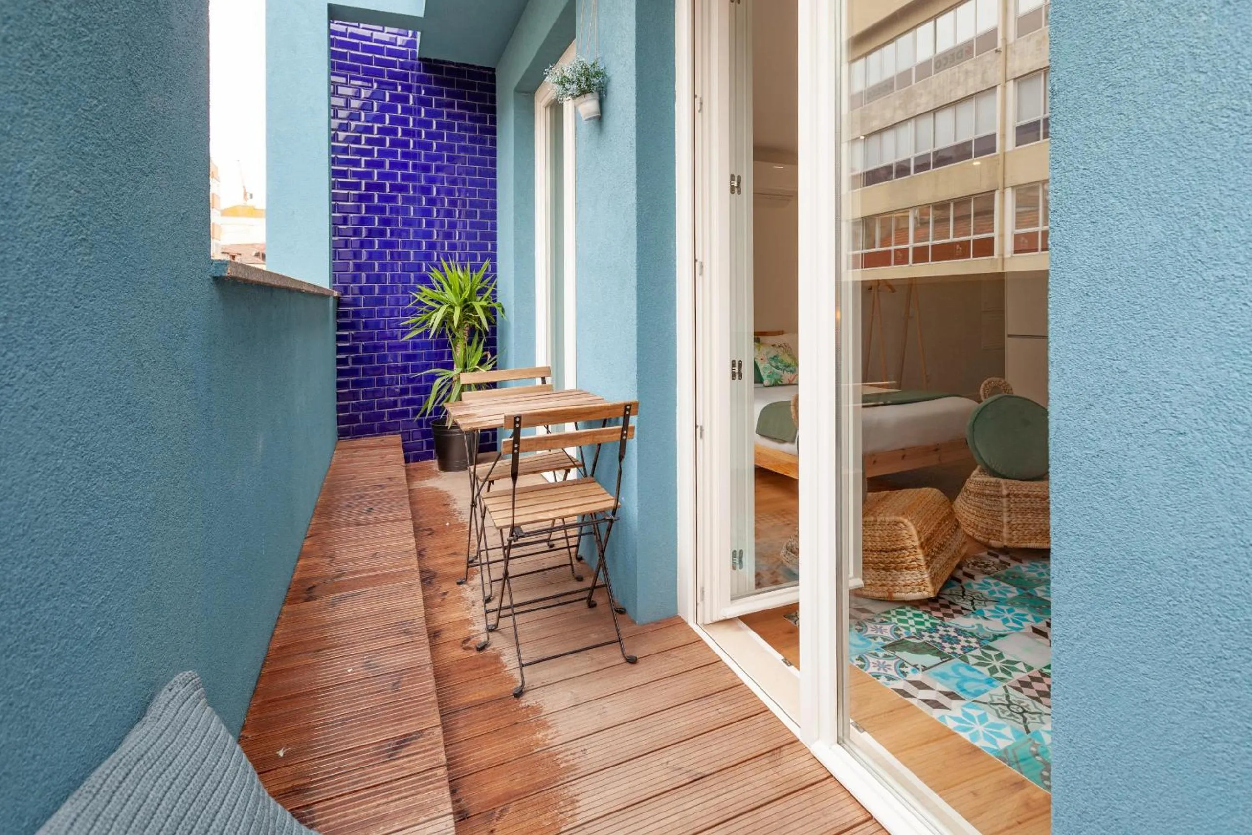 Balcony/Terrace in Oporto Palace Apartments