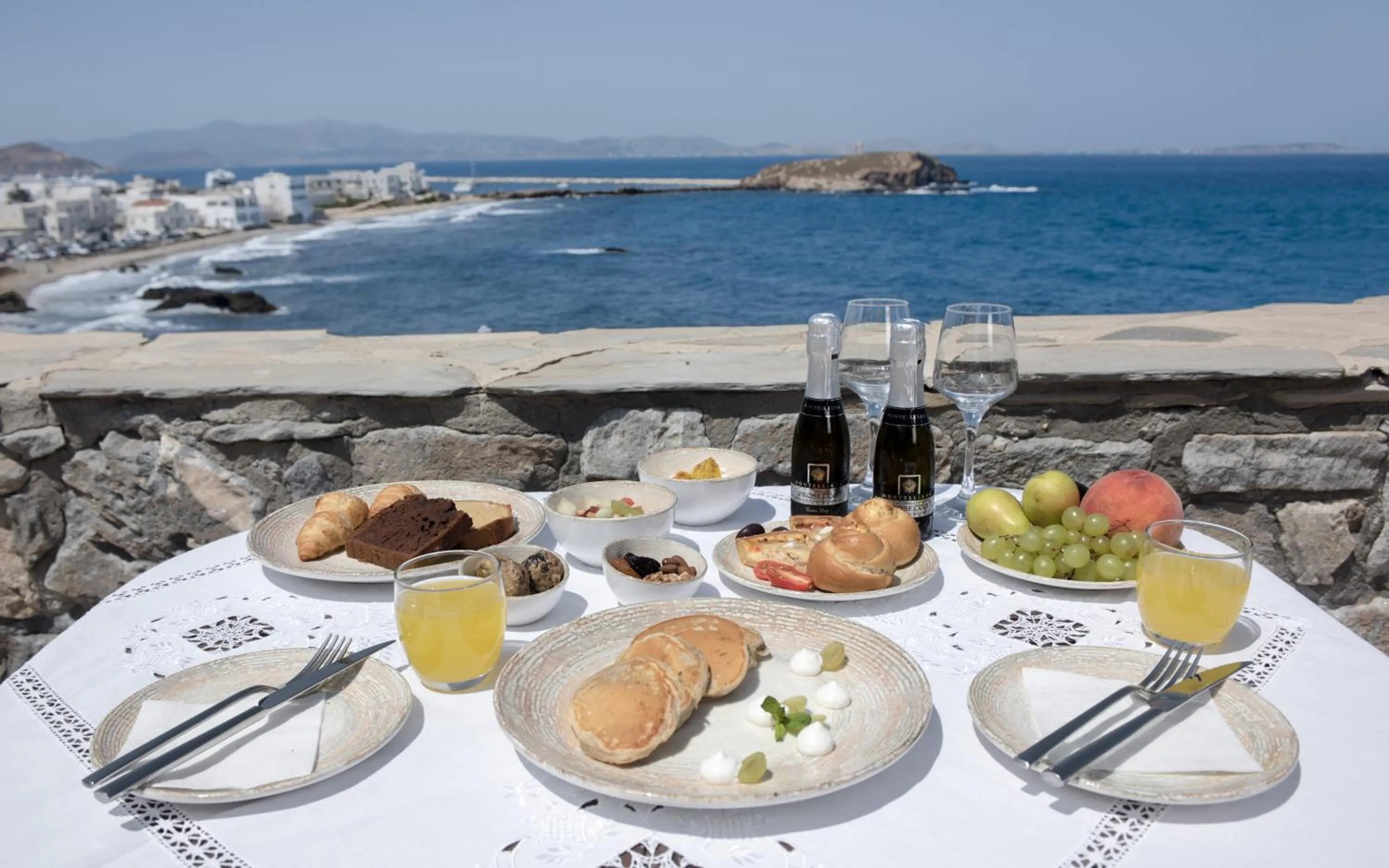 City view in Iliada Suites