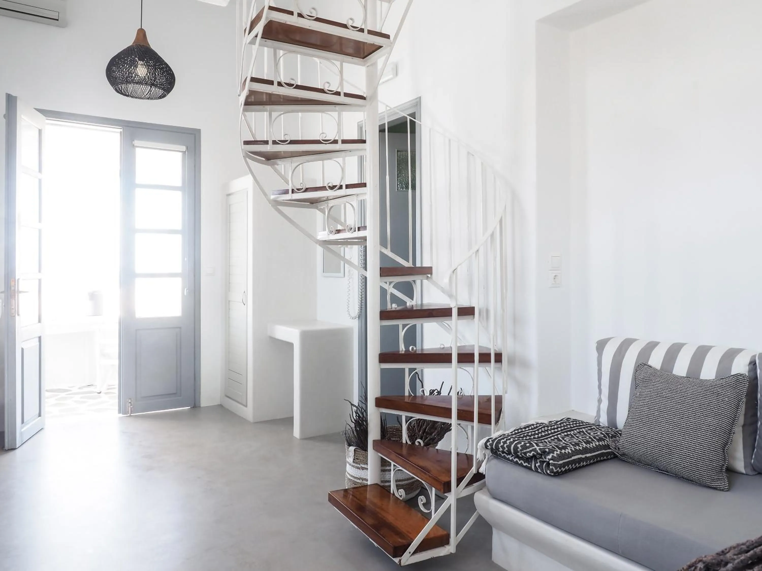 Bathroom in Iliada Suites