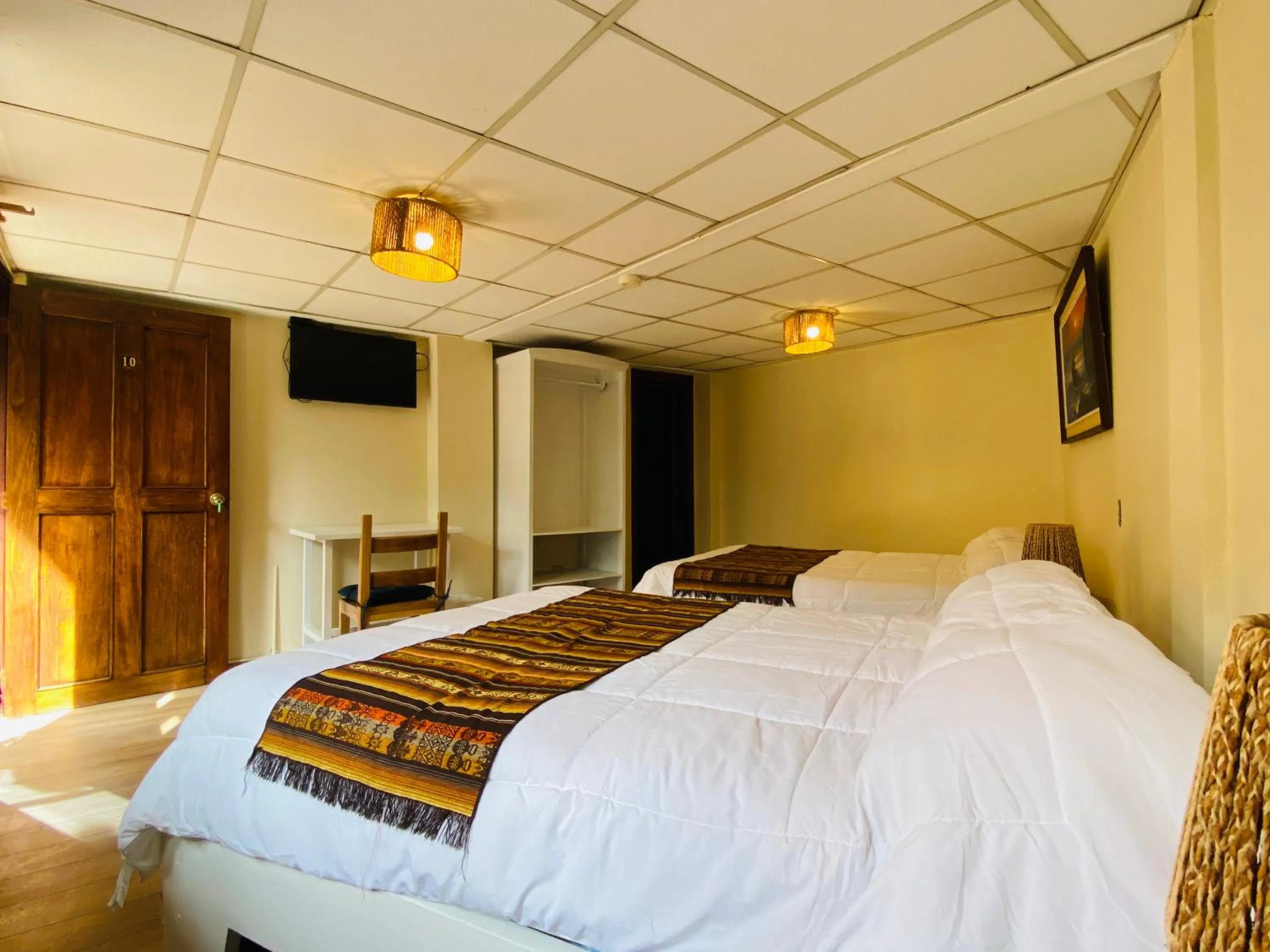 Bed in Hostal Alcala