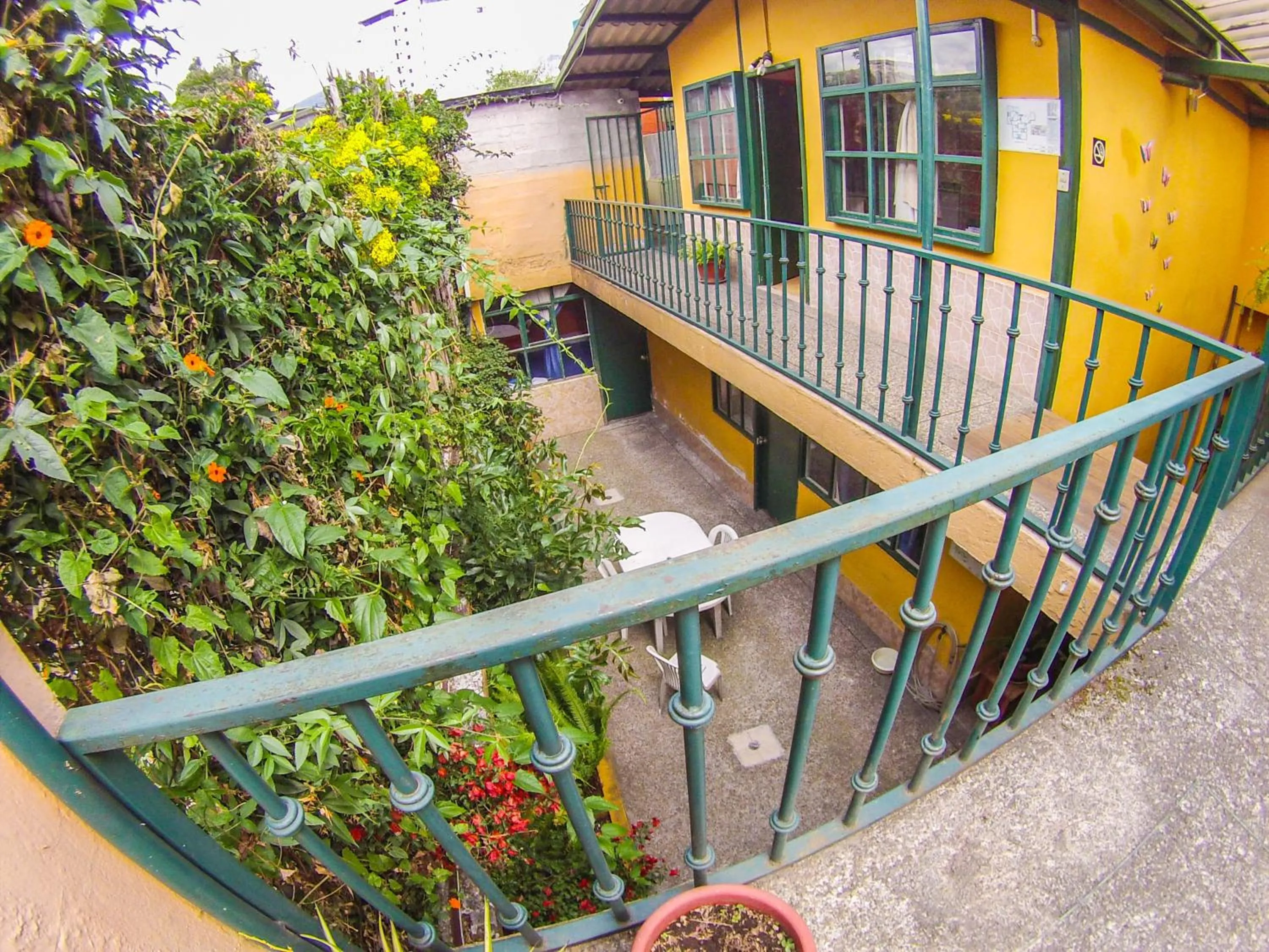 Decorative detail in Hostal Alcala