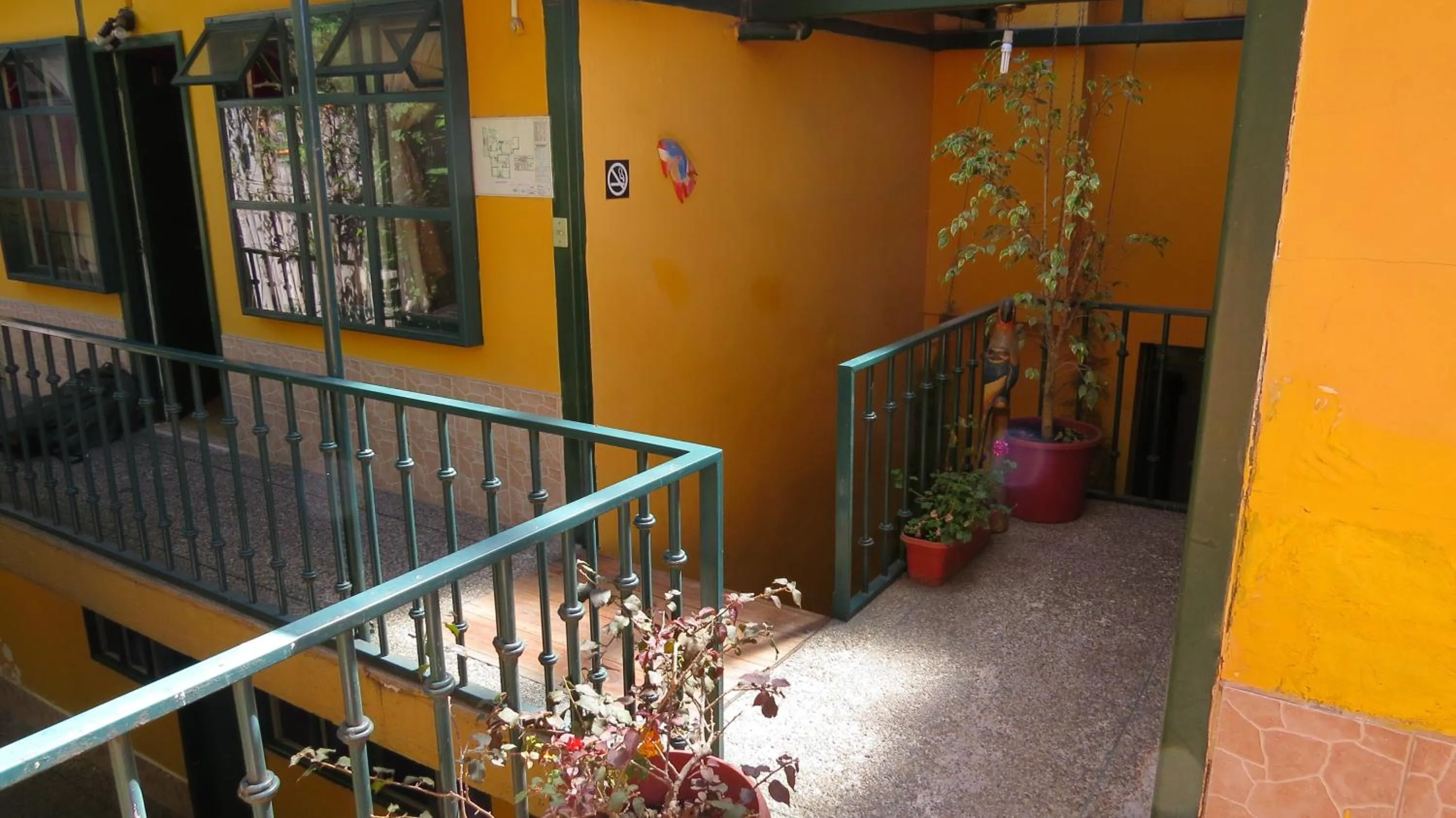 Decorative detail in Hostal Alcala