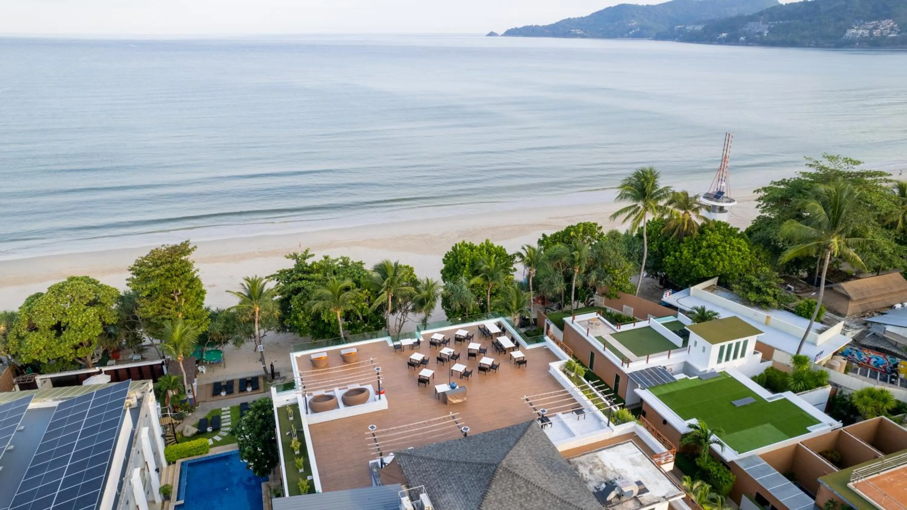 Property building in La Flora Resort Patong