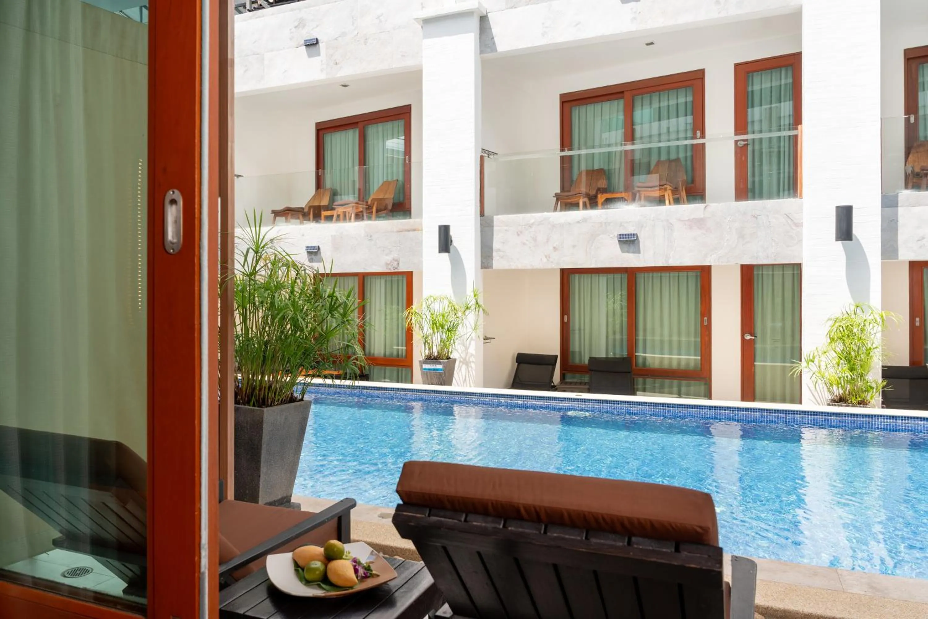 Balcony/Terrace in La Flora Resort Patong