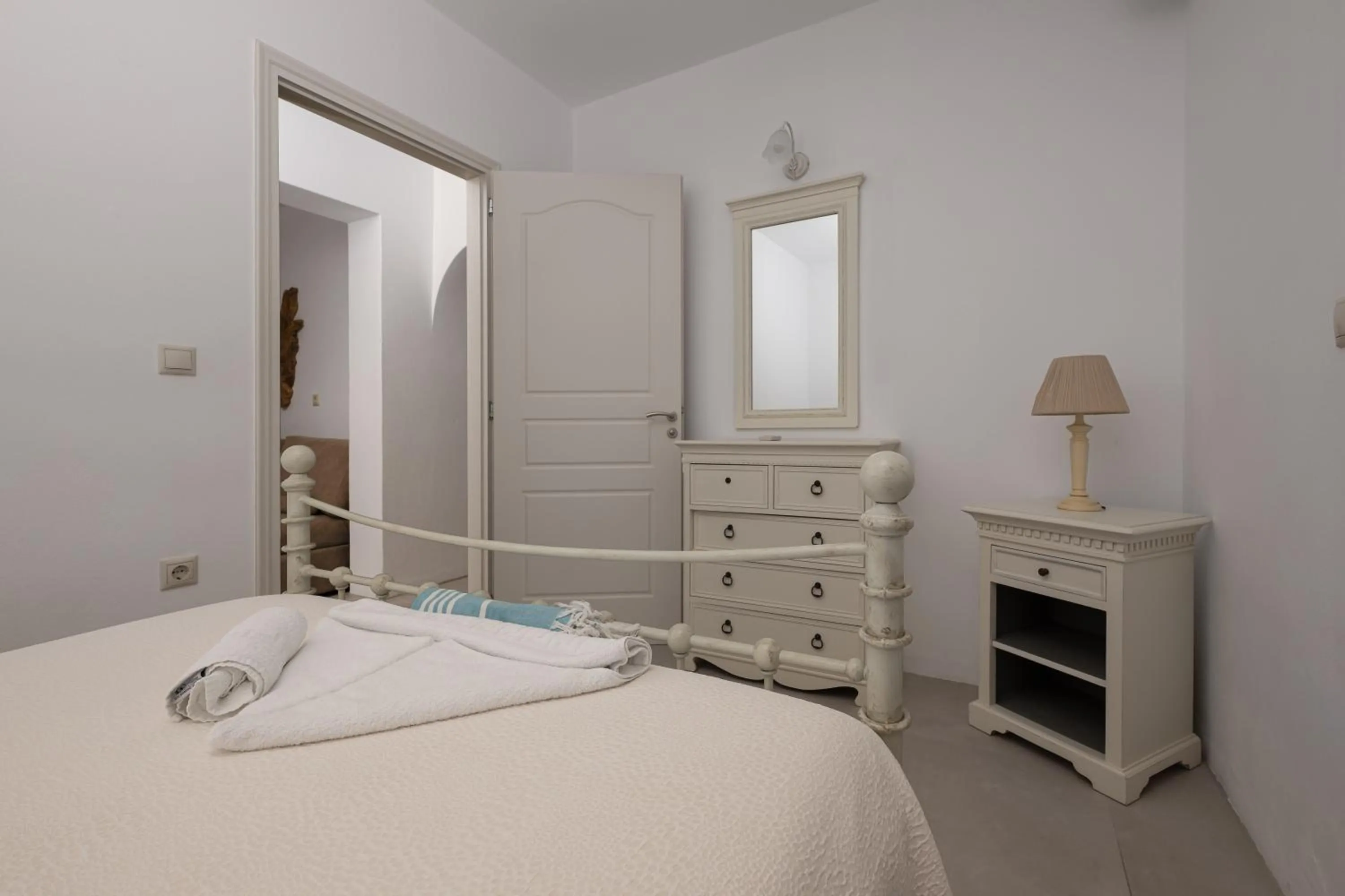 Bedroom, Bed in Iliada Villas