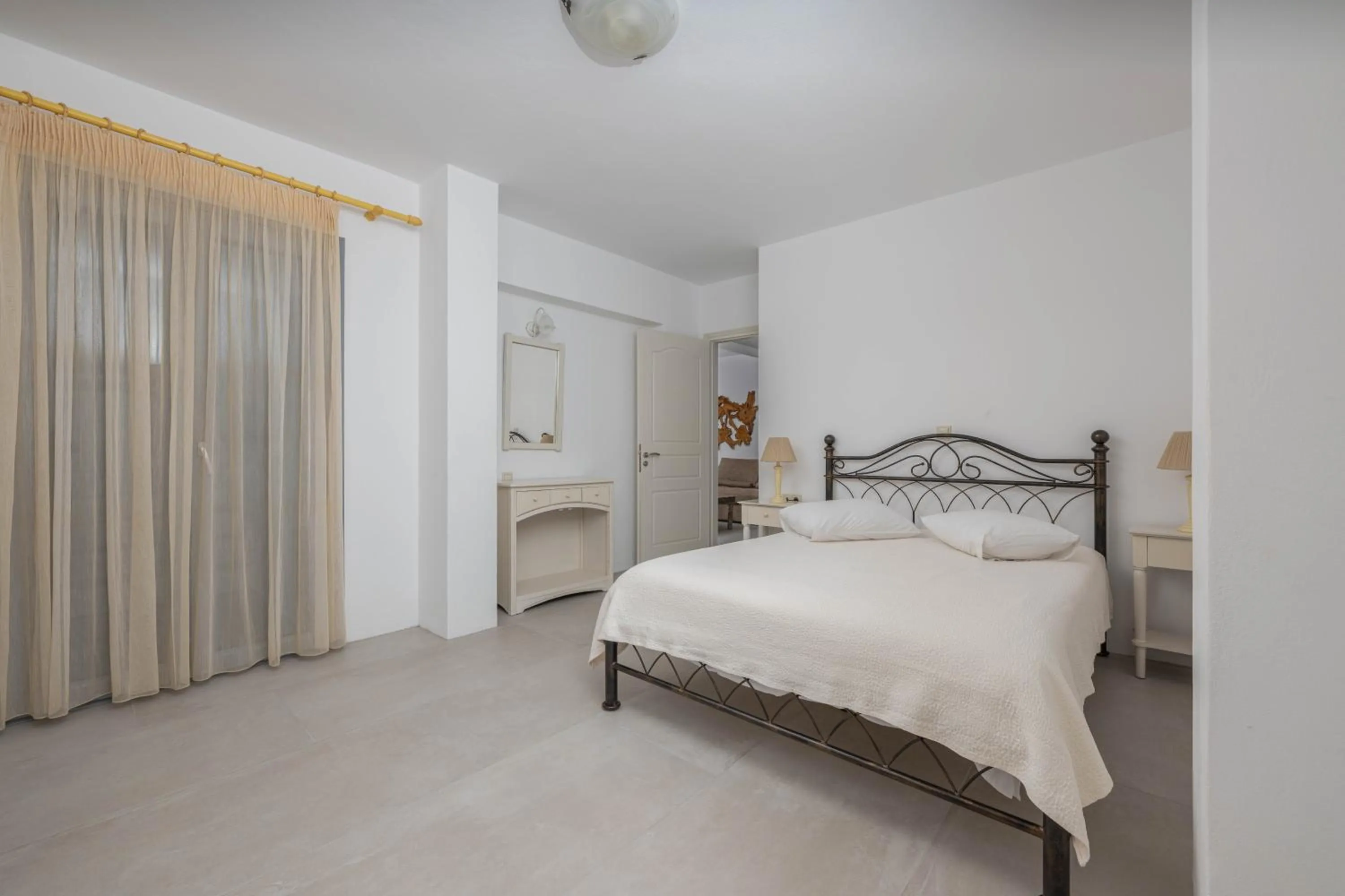 Bedroom, Bed in Iliada Villas