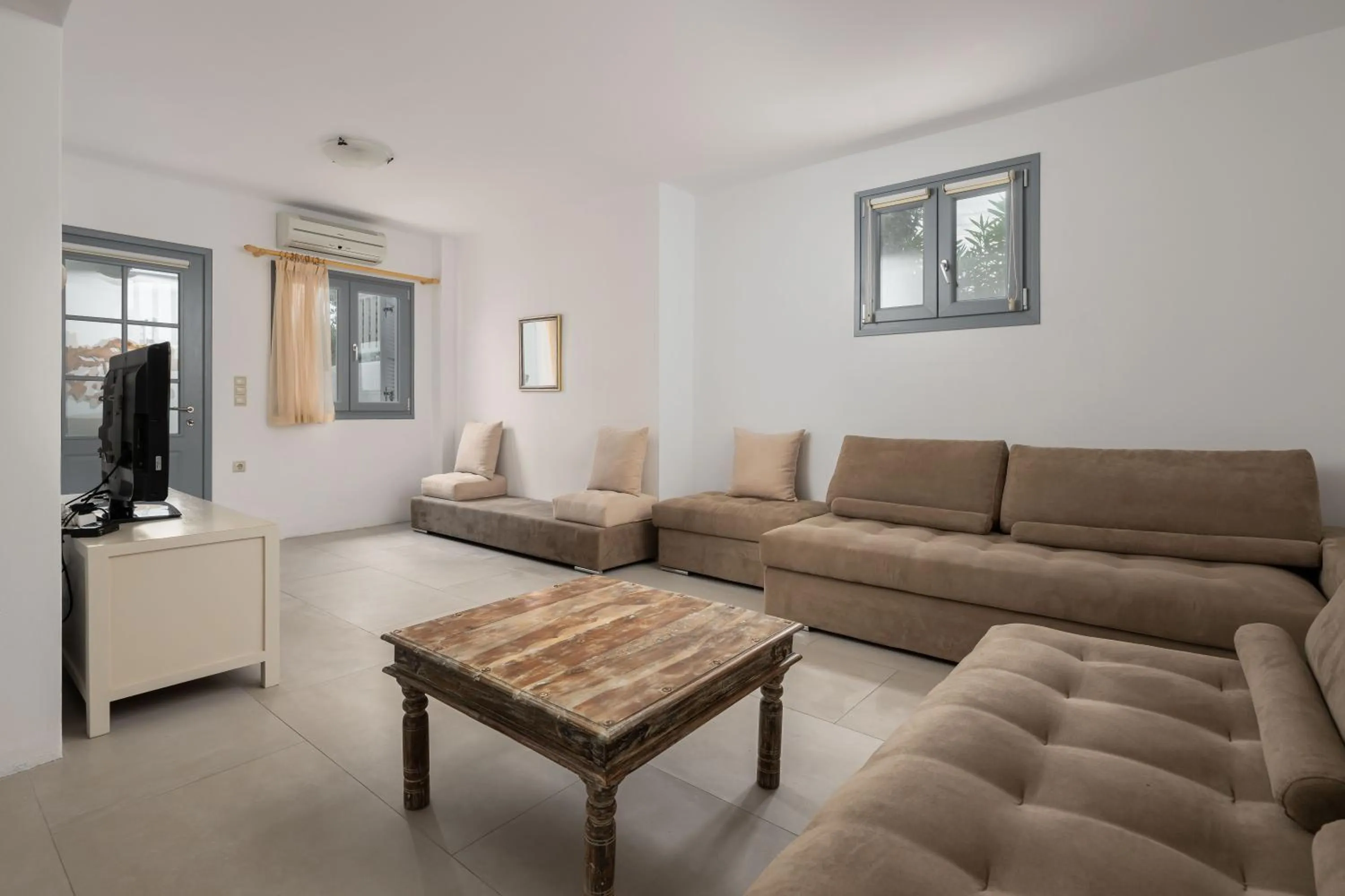 Living room in Iliada Villas