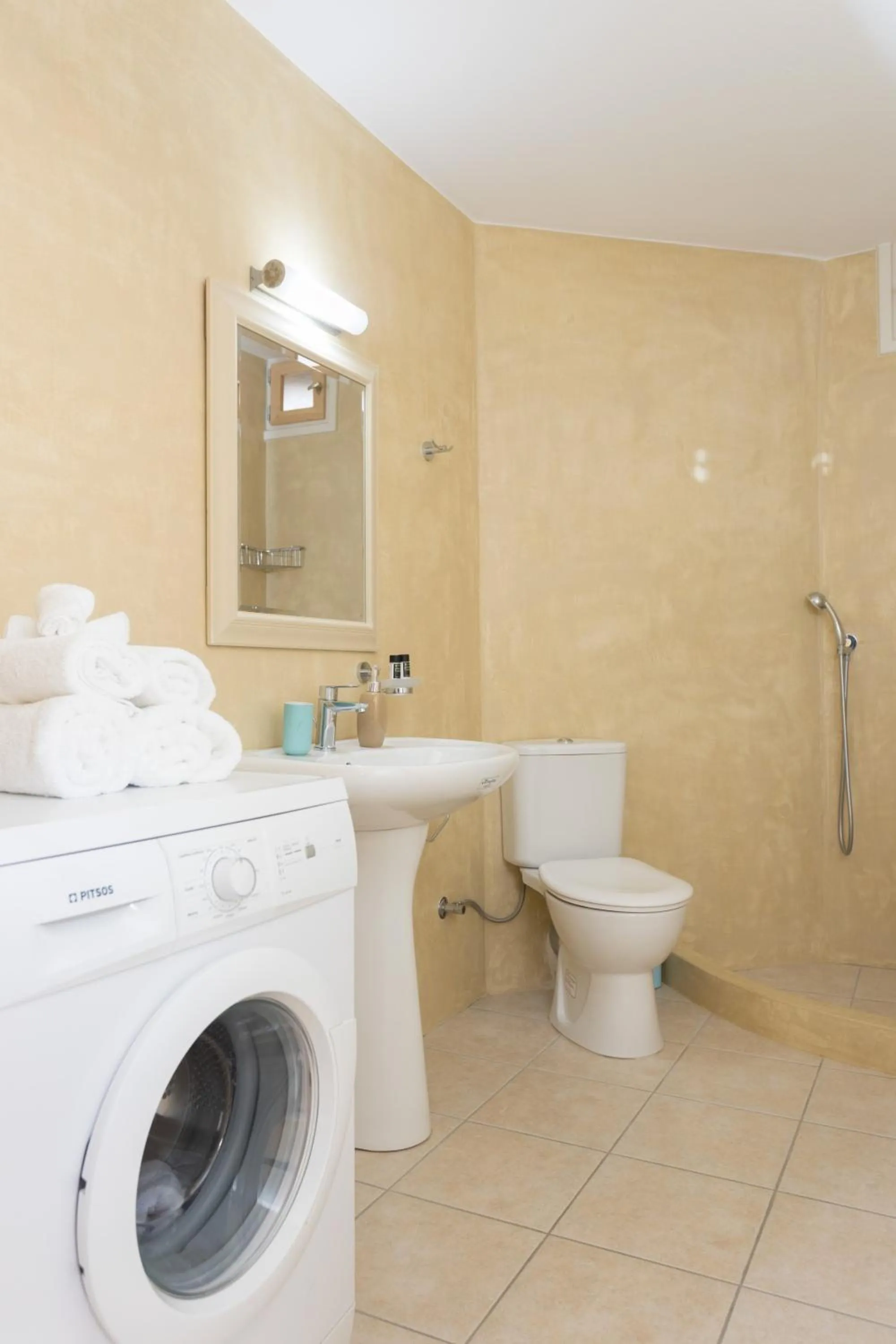 Shower in Iliada Villas