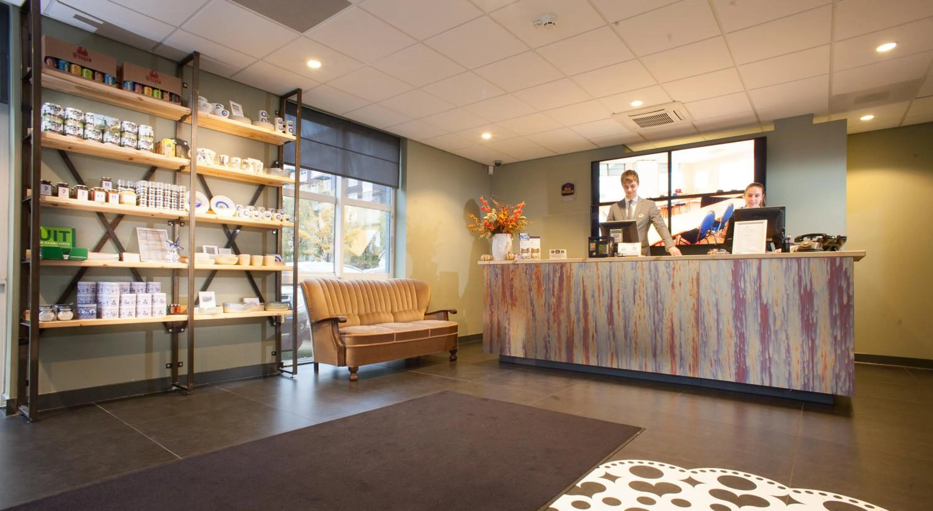 Lobby or reception in Best Western Zaan Inn
