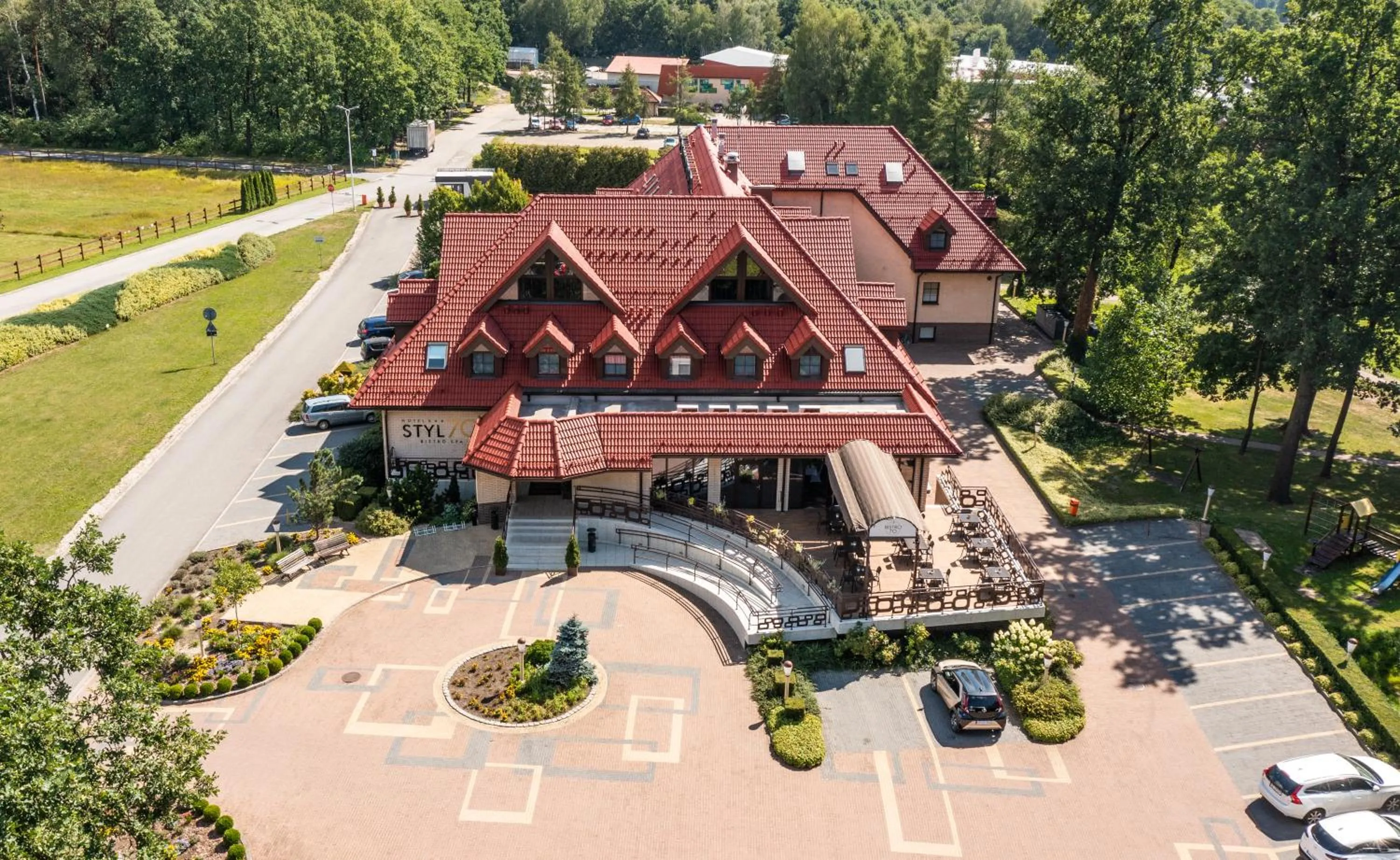 Bird's eye view in Hotel Styl 70
