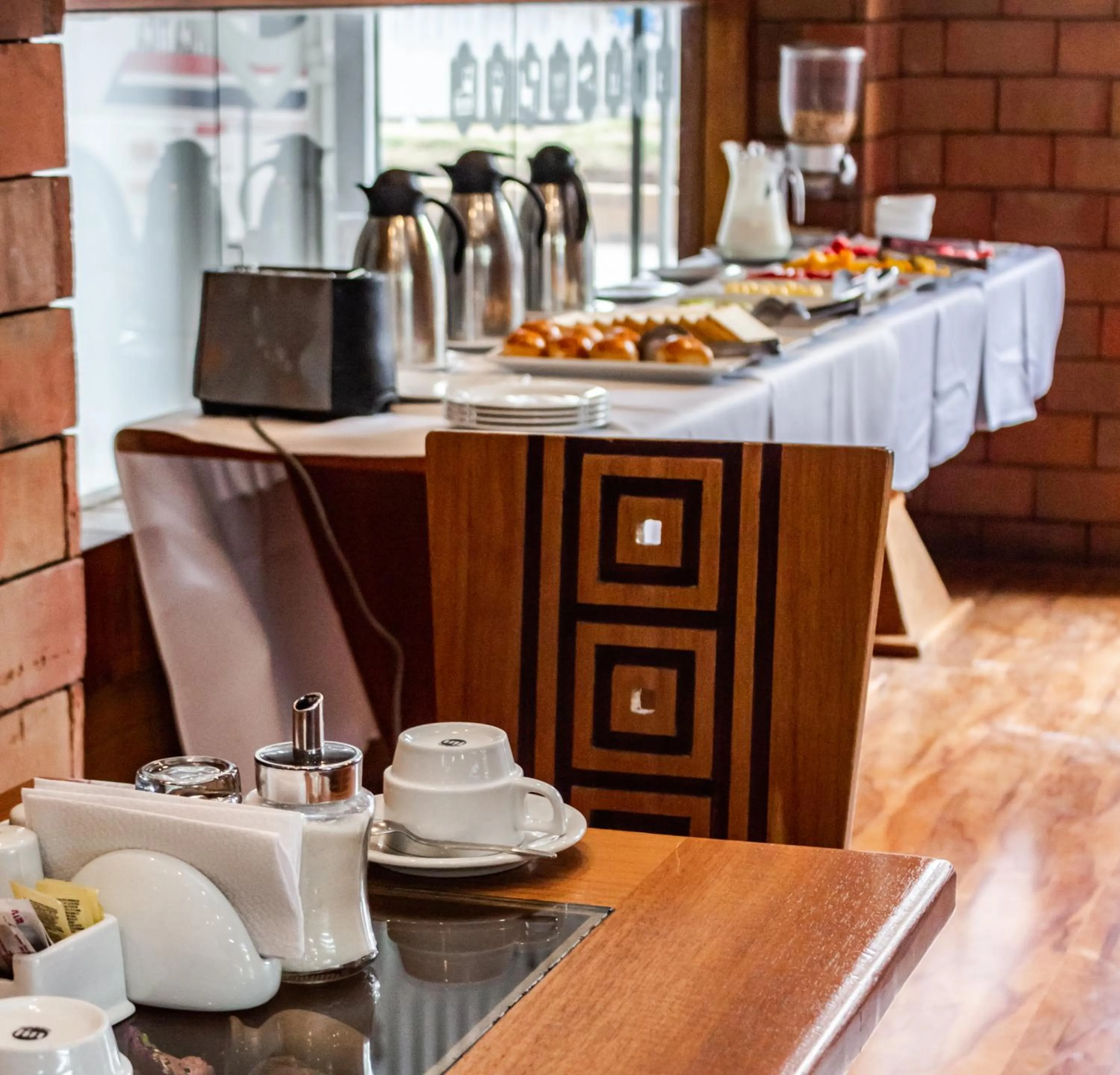 Buffet breakfast in Hotel Waynapicchu