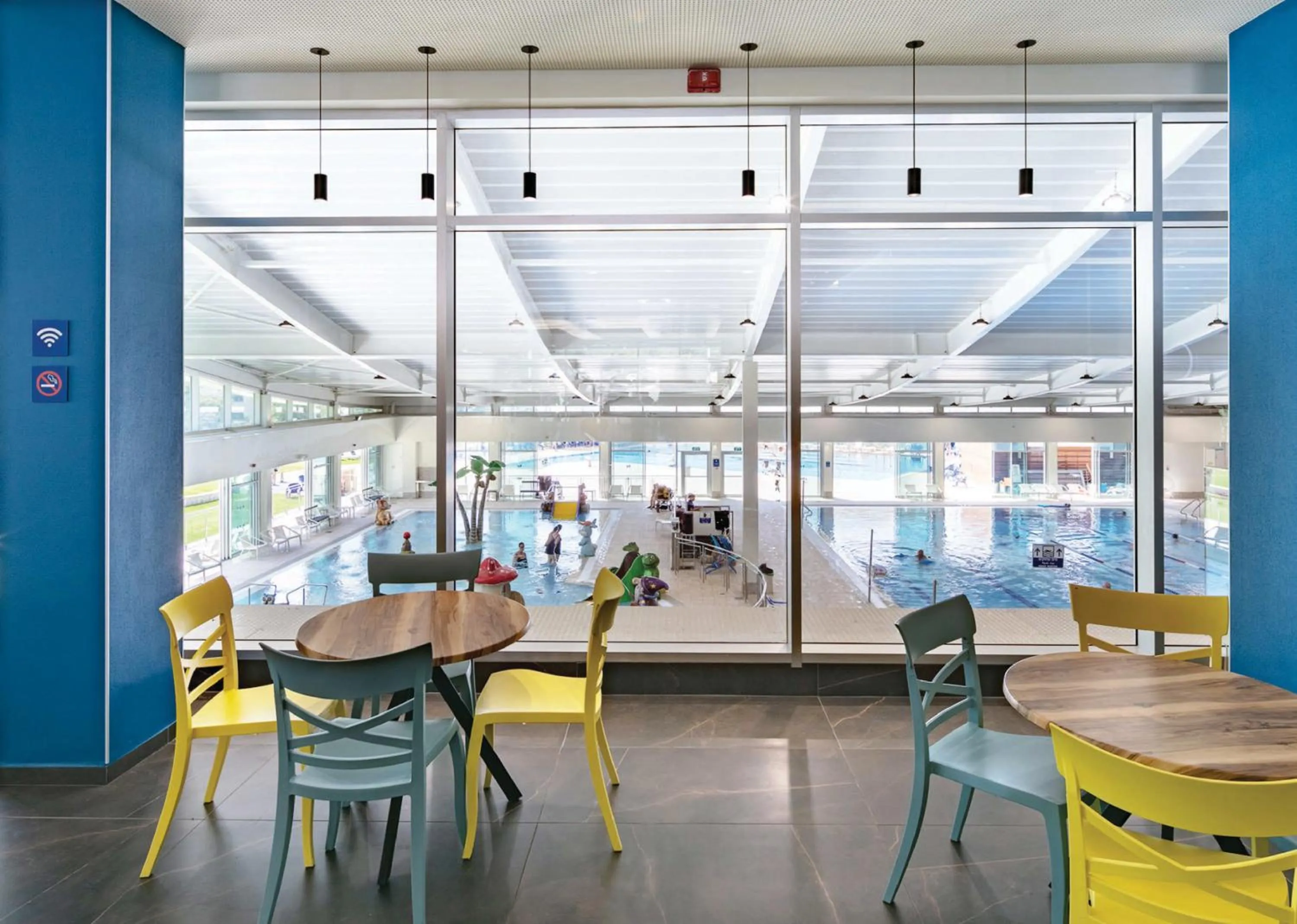 Swimming pool in Ramat Rachel Resort