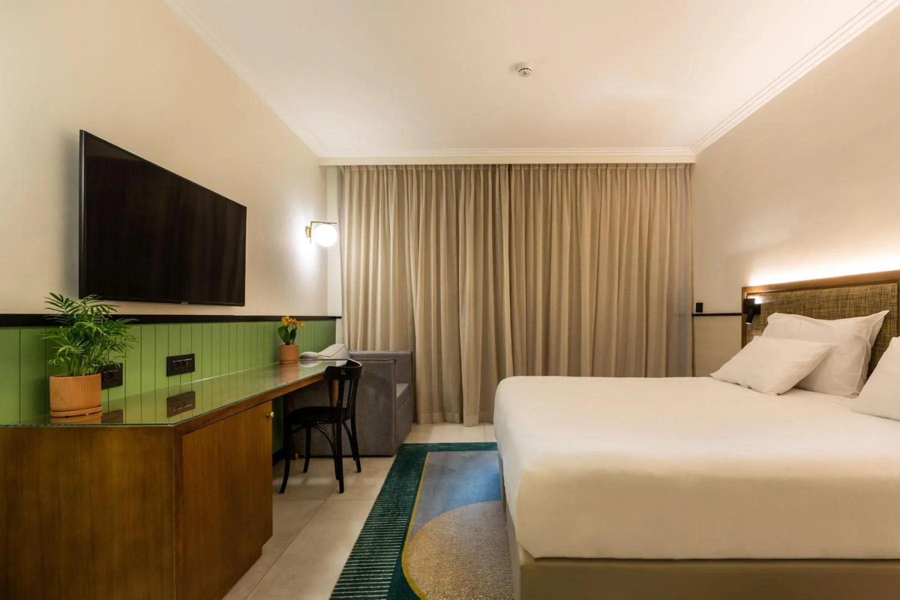 Photo of the whole room, Bed in Ramat Rachel Resort