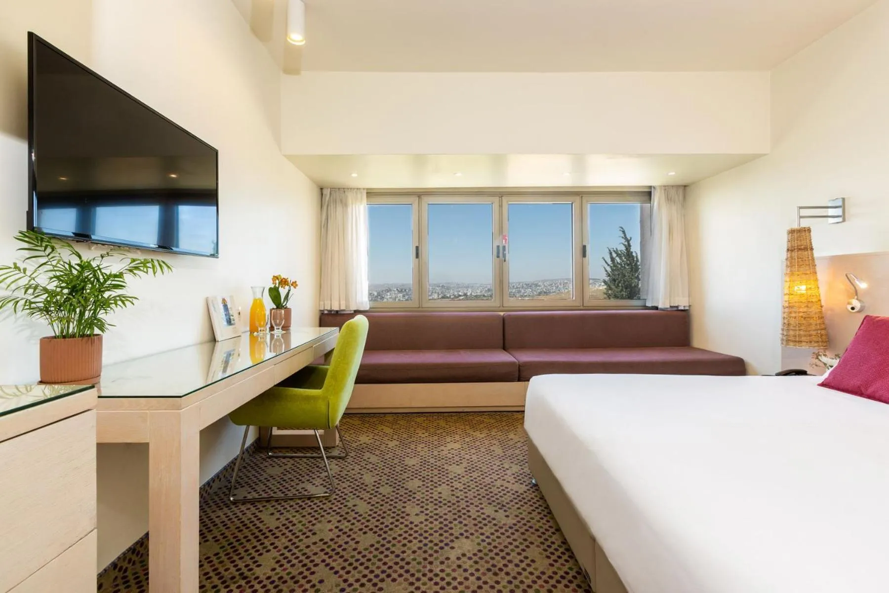 Photo of the whole room, Bed in Ramat Rachel Resort
