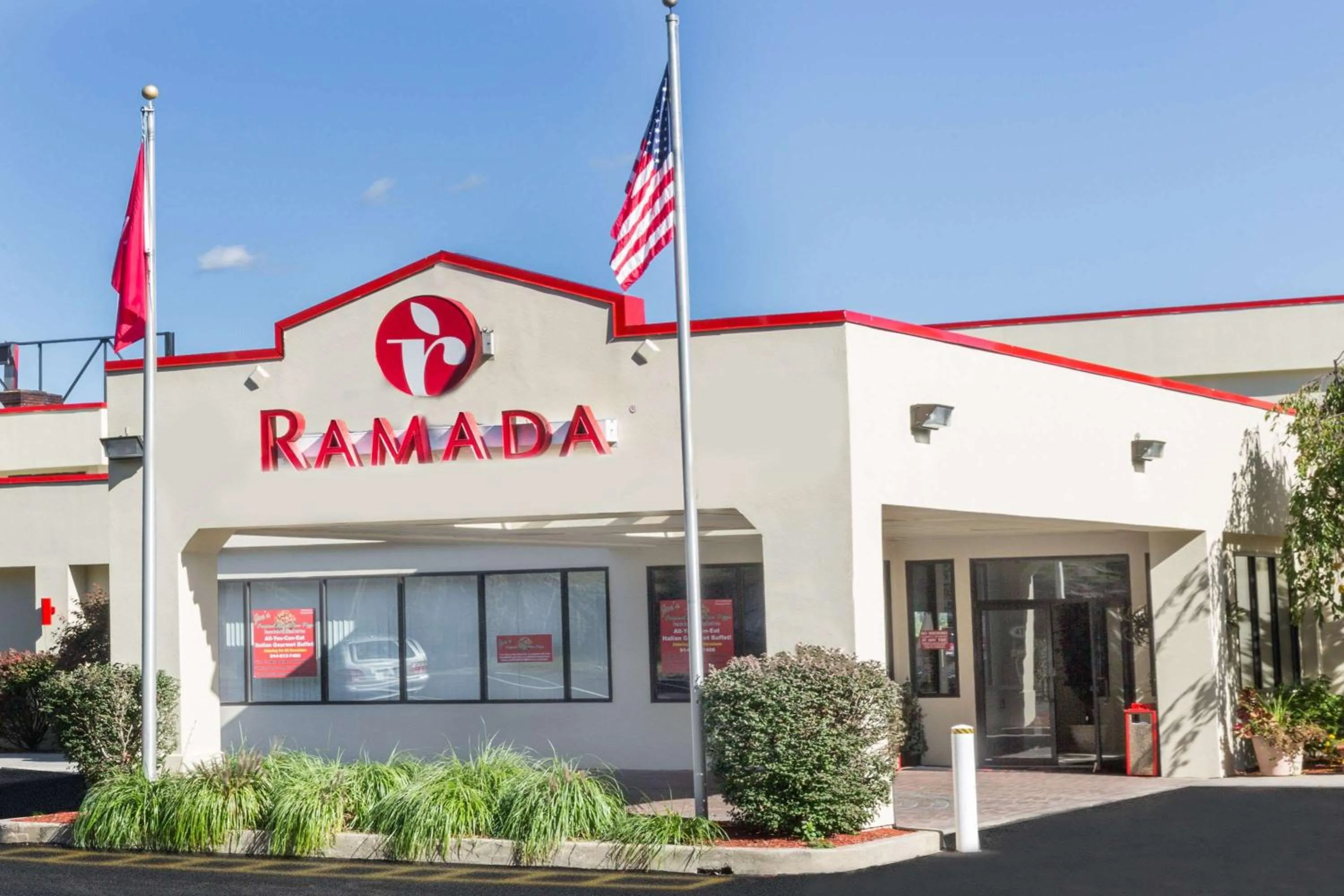 Property building in Ramada by Wyndham Yonkers