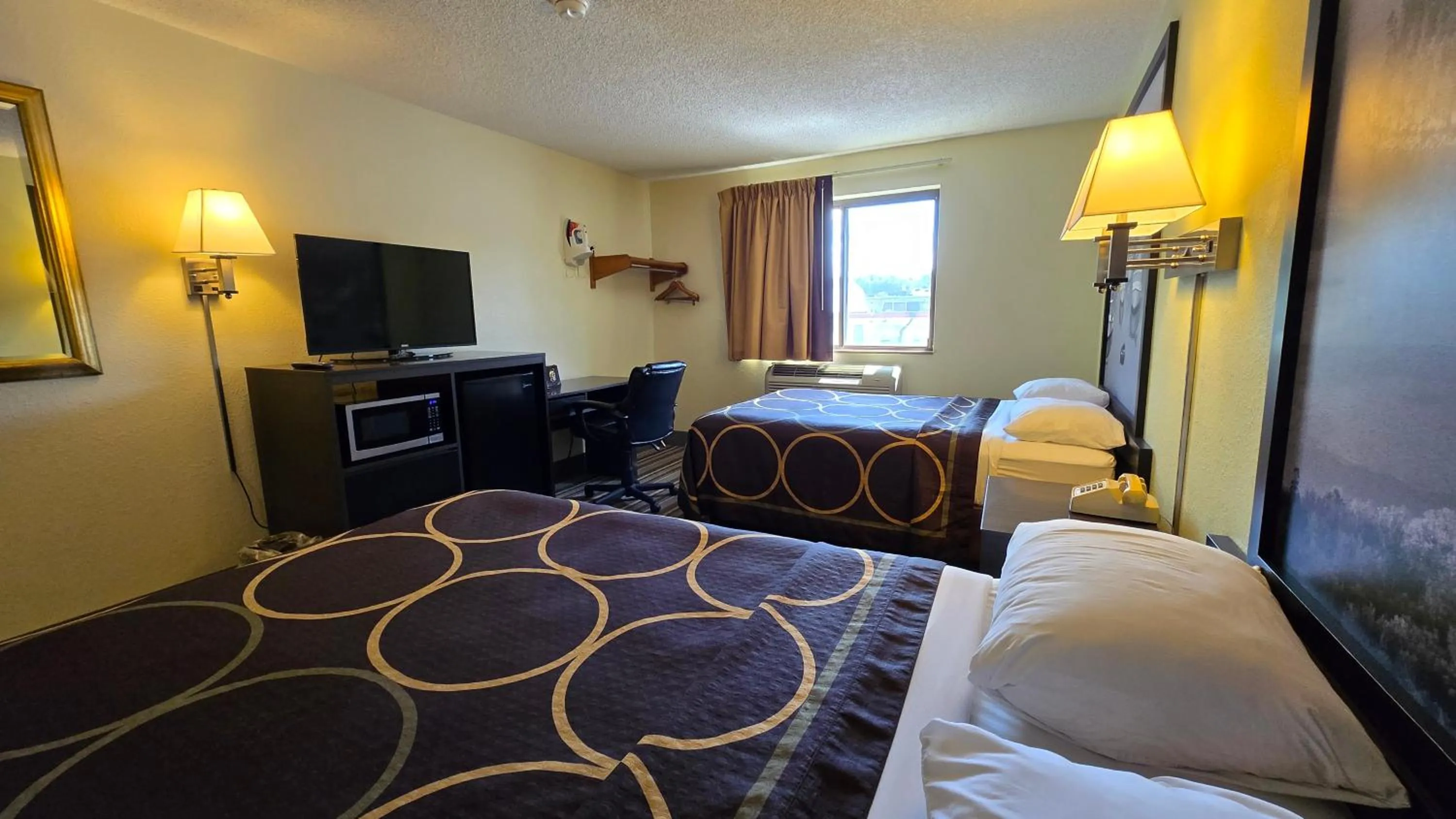 Bed in Super 8 by Wyndham Augusta