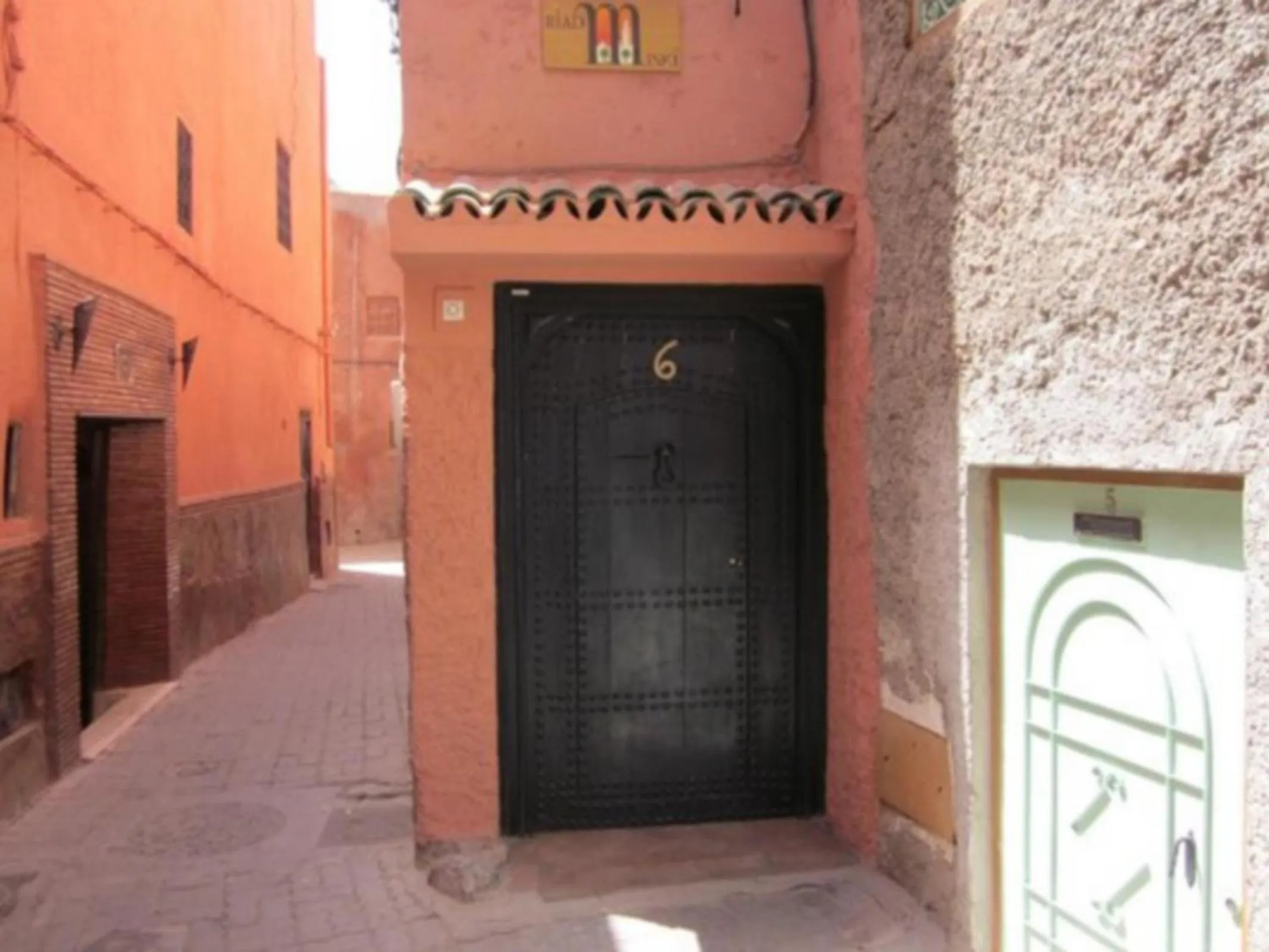 Facade/entrance in Riad Miski