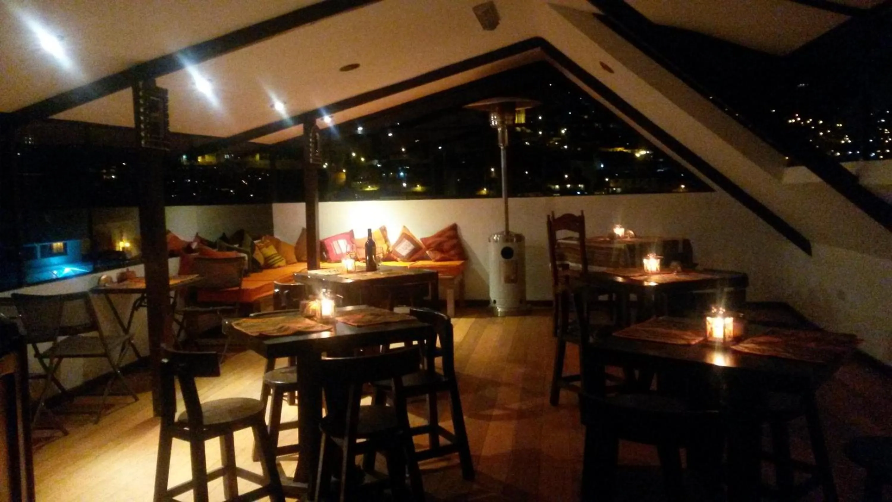 Dining area in Hatun Quilla