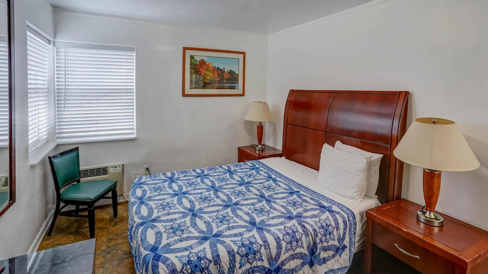 Bed in Richard's Hotel